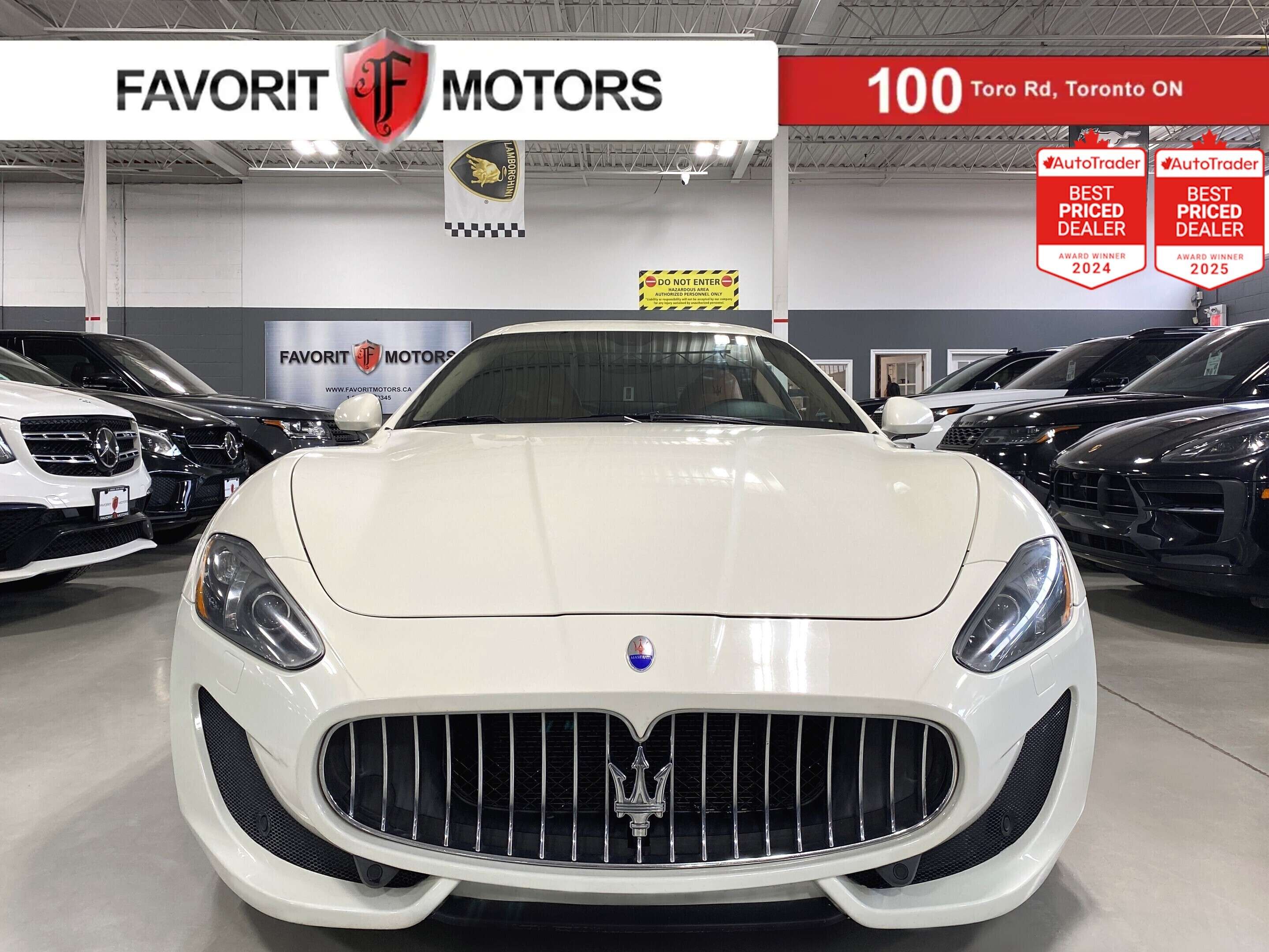 2013 Maserati GranTurismo GranTurismo Sport|PININFARINA|COUPE|NAV|BOSE|WOOD|