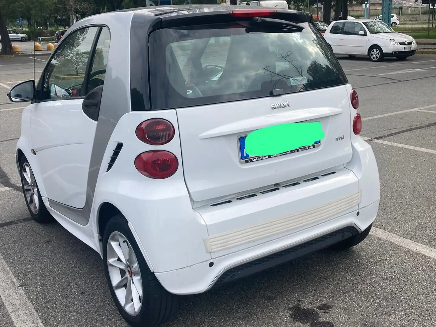 smart forTwo 451 mhd coupe passion Bianco - 2