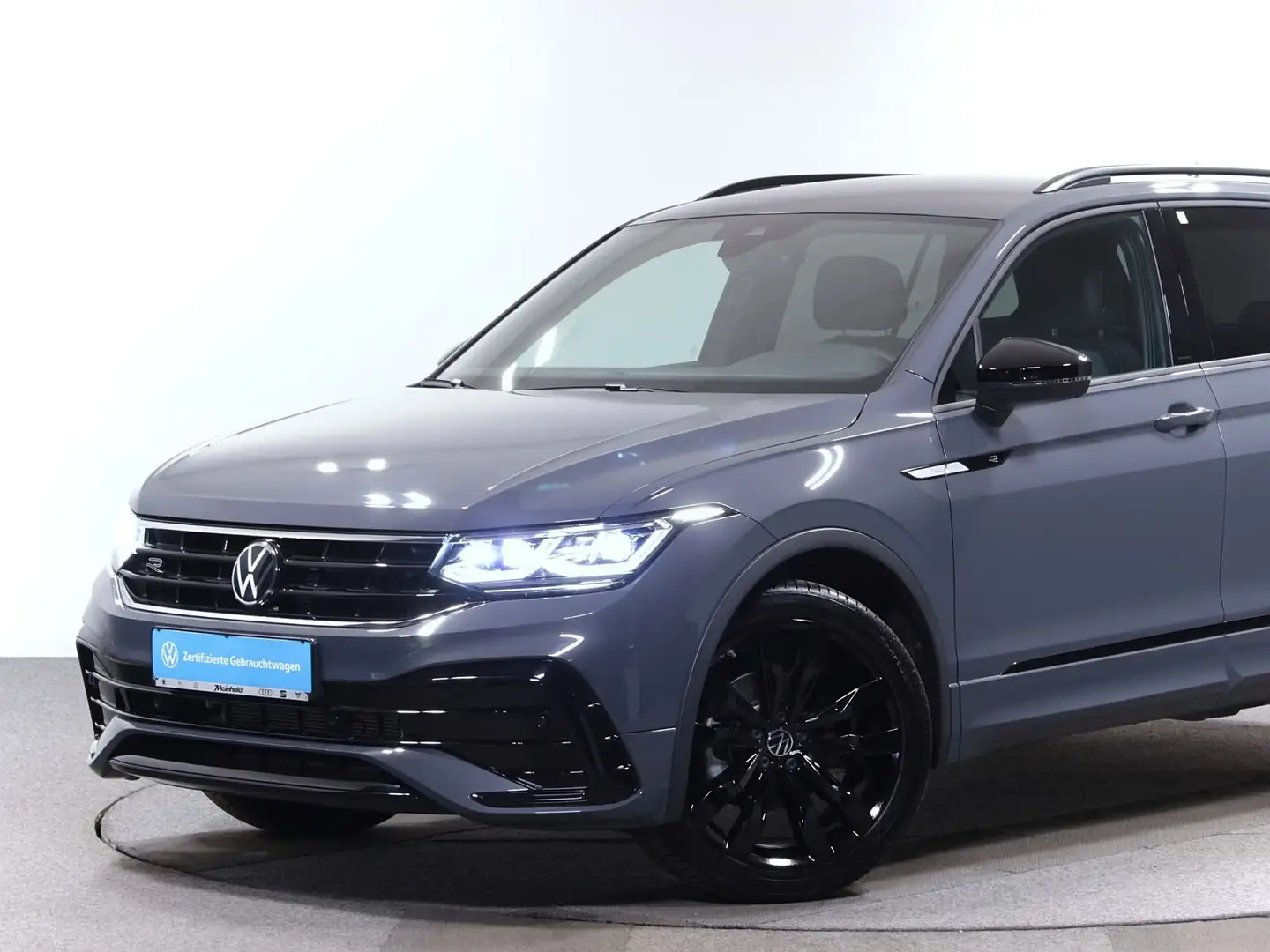 Volkswagen Tiguan 1.5 TSI DSG R-Line Black Style, AHK, IQ.L Grau - 2
