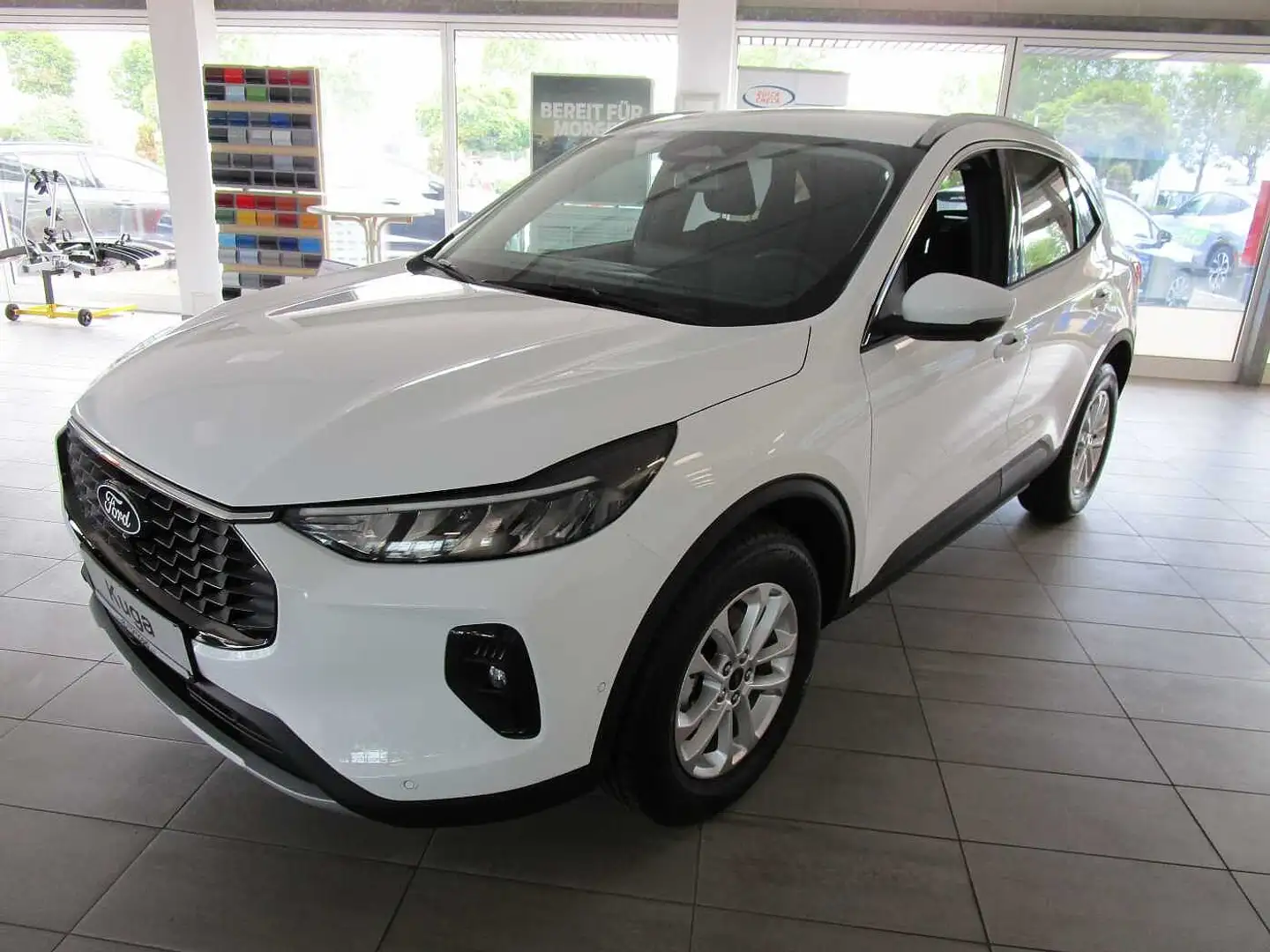 Ford Kuga Hybrid 2.5 Duratec FHEV TITANIUM/RFK/PPS/Navi/DAB Weiß - 2