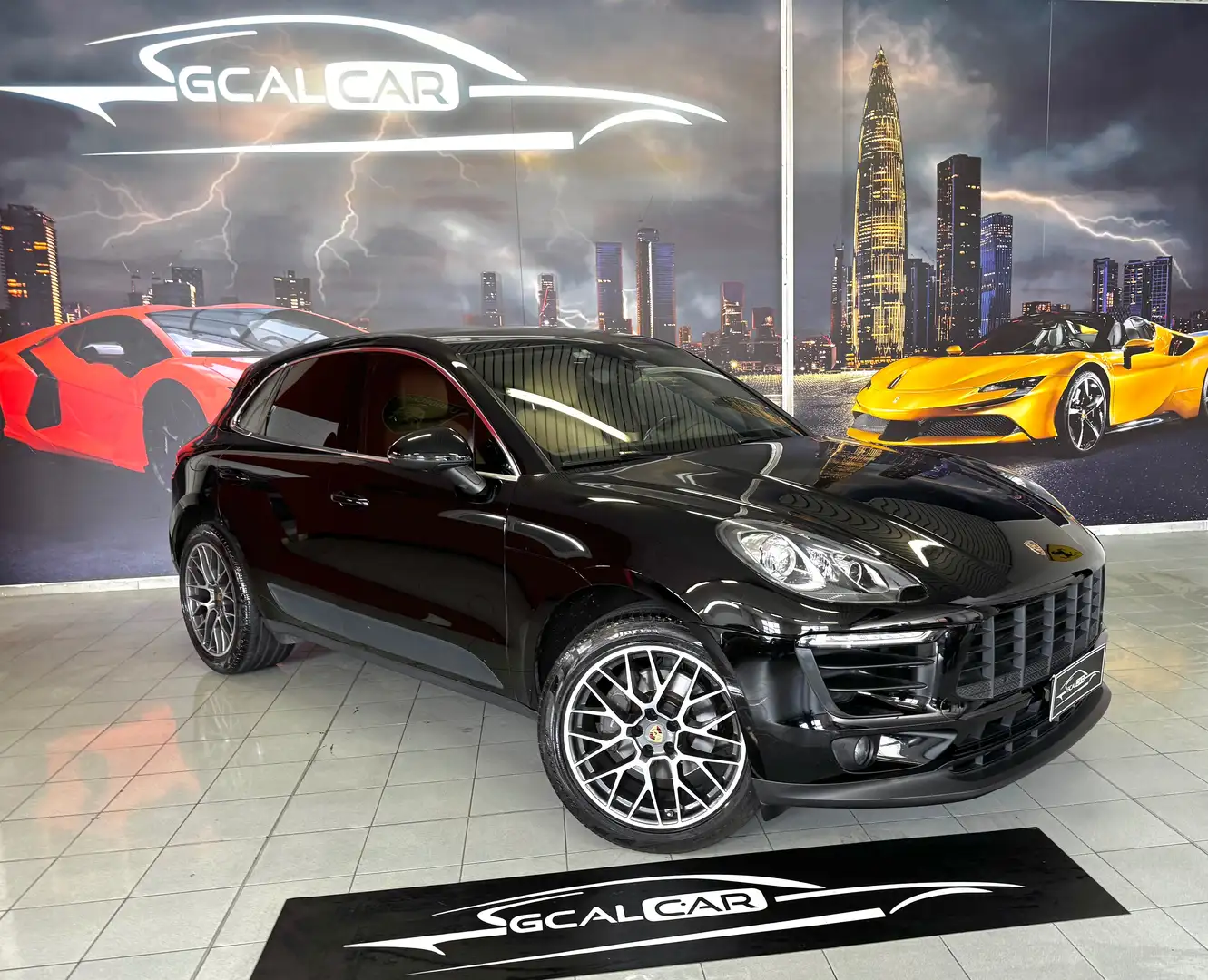 Porsche Macan S Benz 252CV CERTIFICATA UFFIC OK PERMUTE GARANZIA Nero - 1