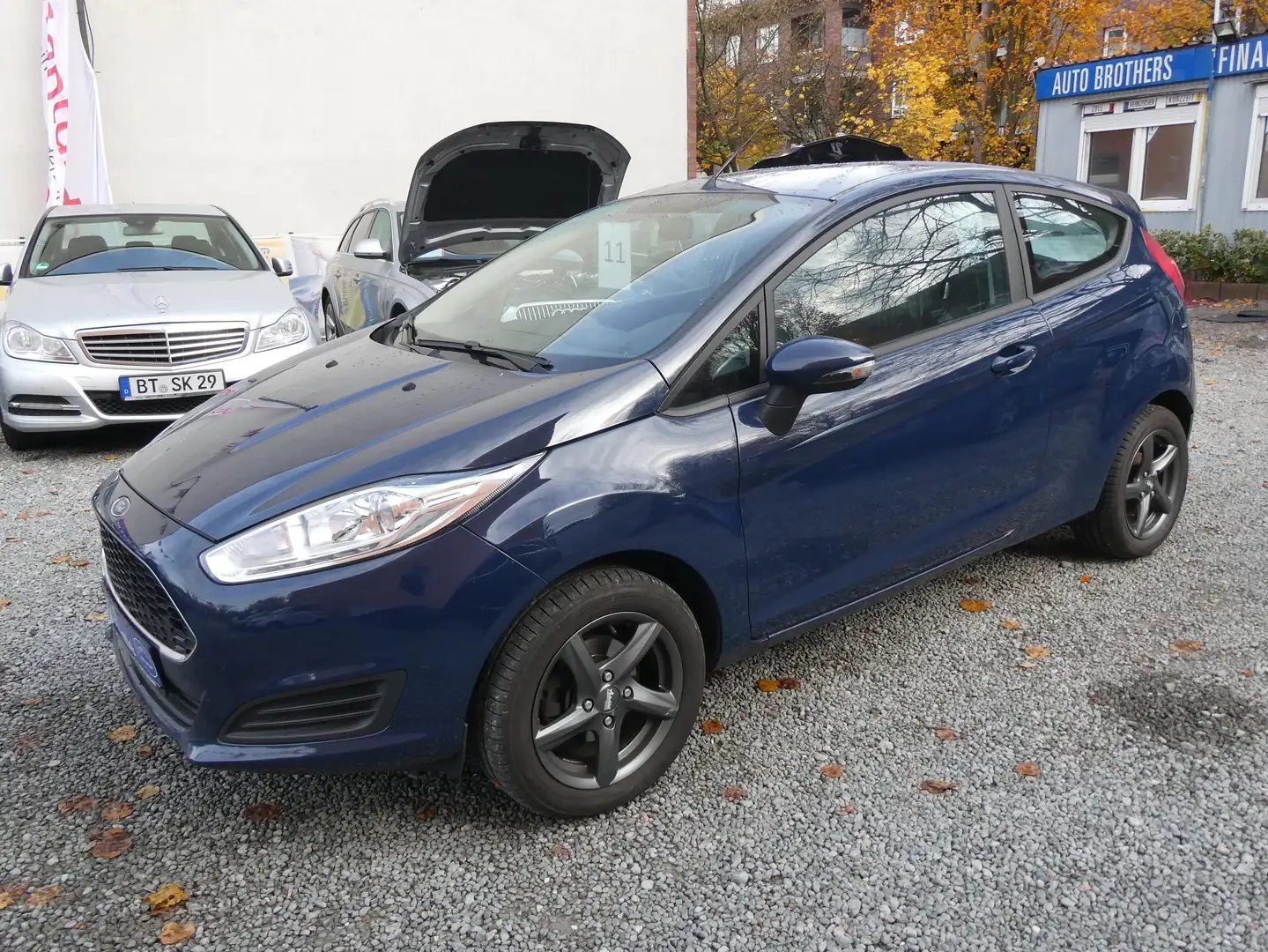 Ford Fiesta Fiesta 1.25 SYNC Edition "TÜV bis 11/2027" Bleu - 1
