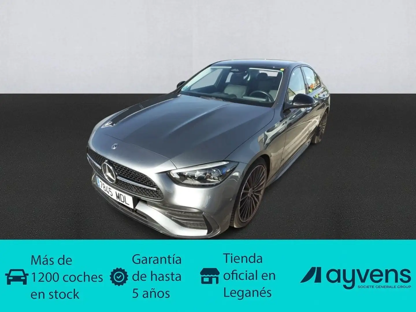 Mercedes-Benz C 200 9G-Tronic Gris - 1