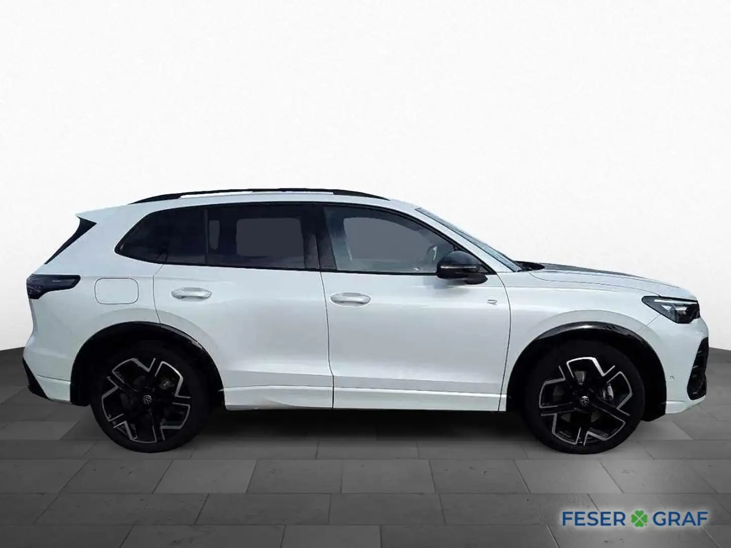 Volkswagen Tiguan 2.0 TDI DSG R-Line BLACK NAVI IQ.LIGHT Weiß - 2