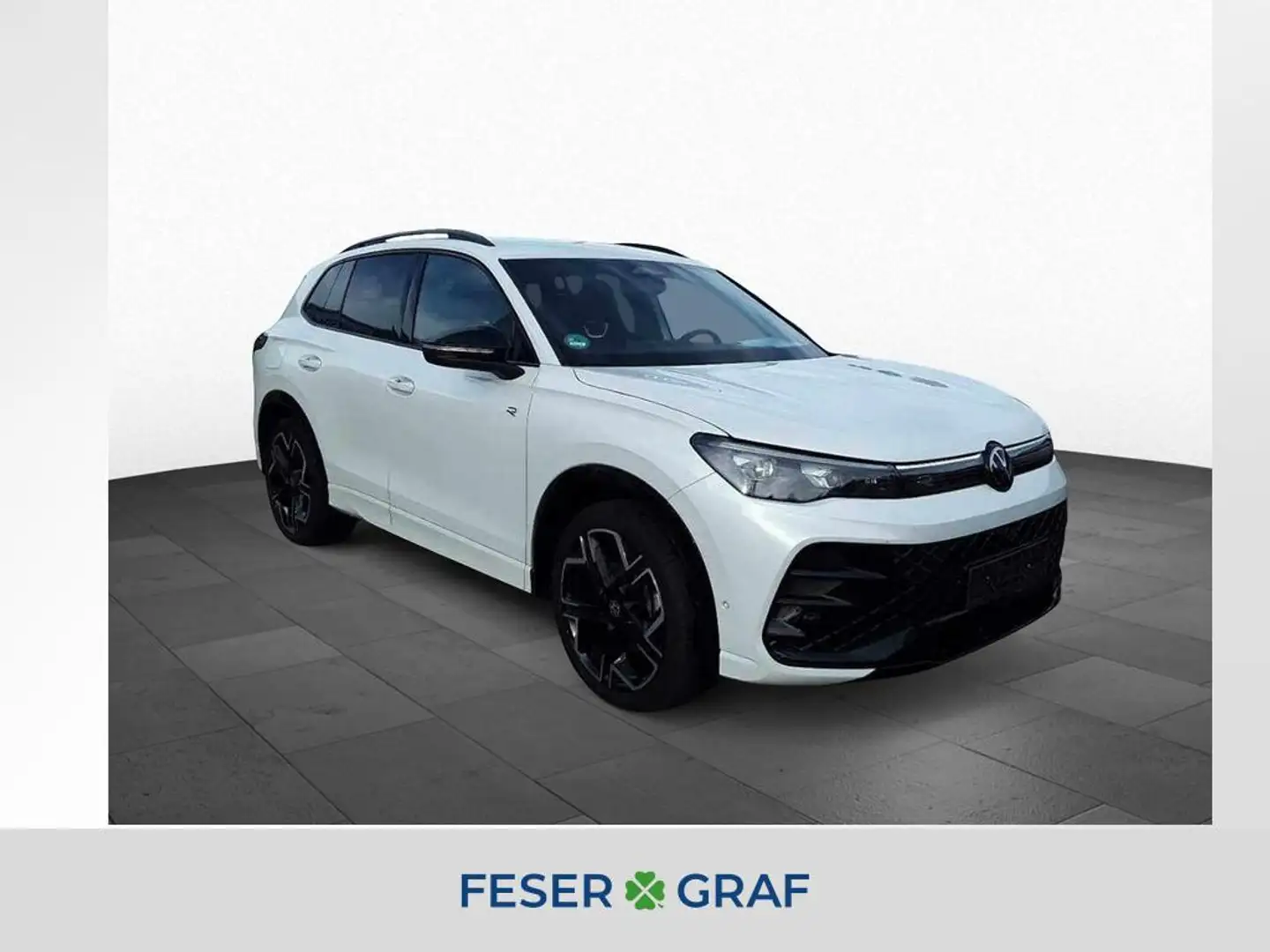 Volkswagen Tiguan 2.0 TDI DSG R-Line BLACK NAVI IQ.LIGHT Weiß - 1