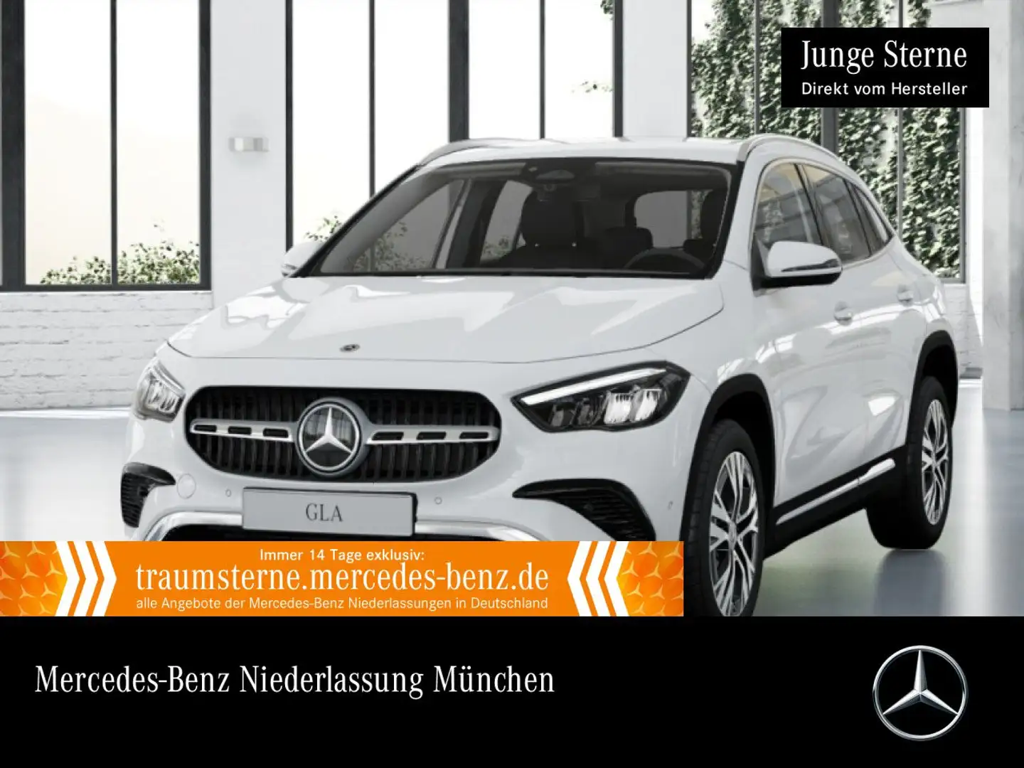 Mercedes-Benz GLA 180 PROGRESSIVE+LED+KAMERA+7G Weiß - 1