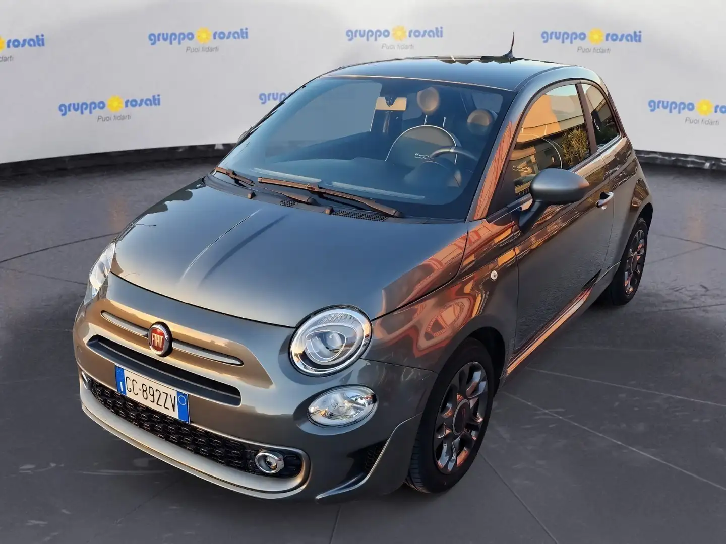 Fiat 500 (2015--->) 1.2 Dualogic Sport Grigio - 1
