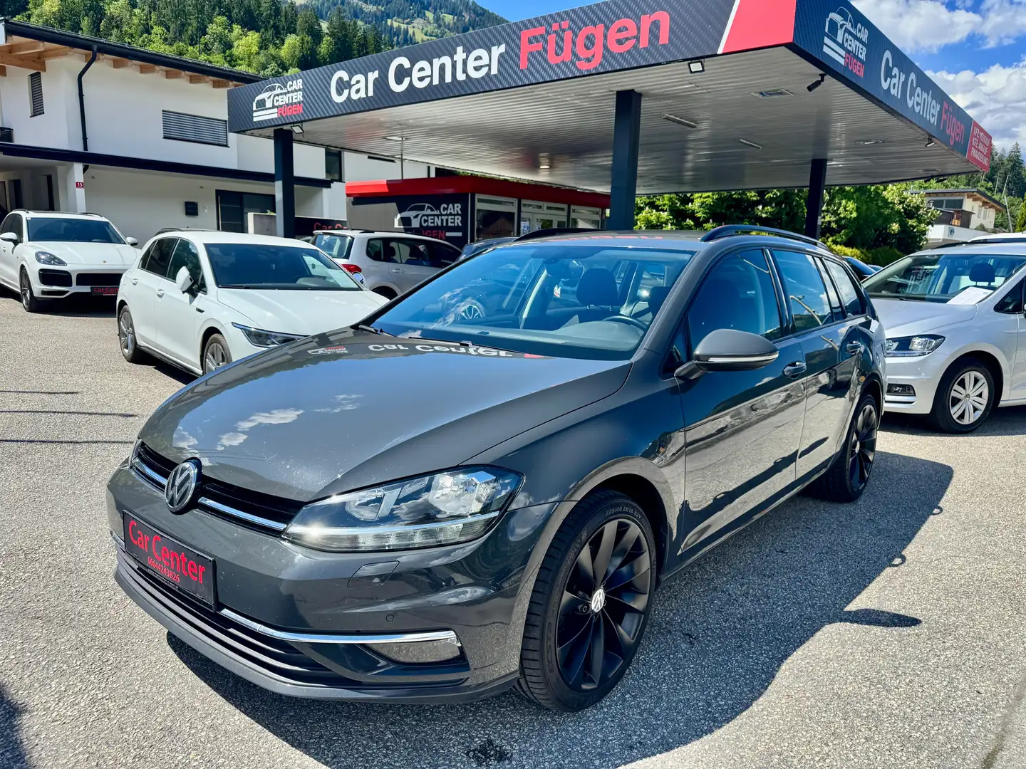Volkswagen Golf Variant Comfortline 1.6 TDI 1. Besitz 18zoll Grijs - 1