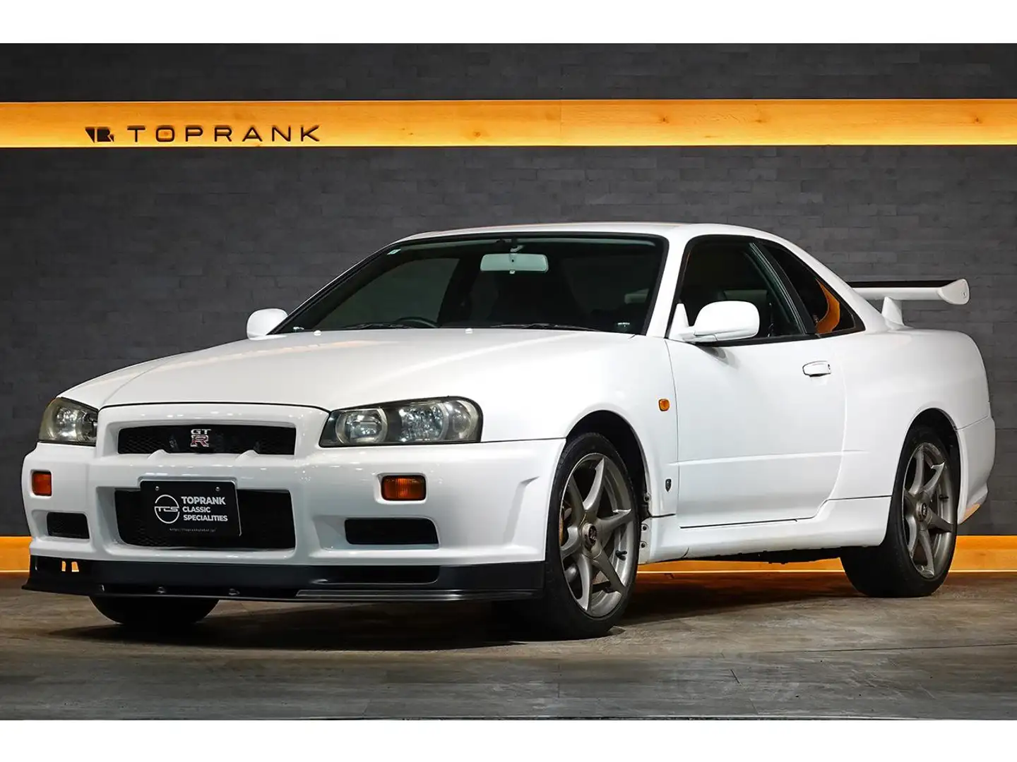Nissan Skyline R34 GTR Vspec Alb - 2