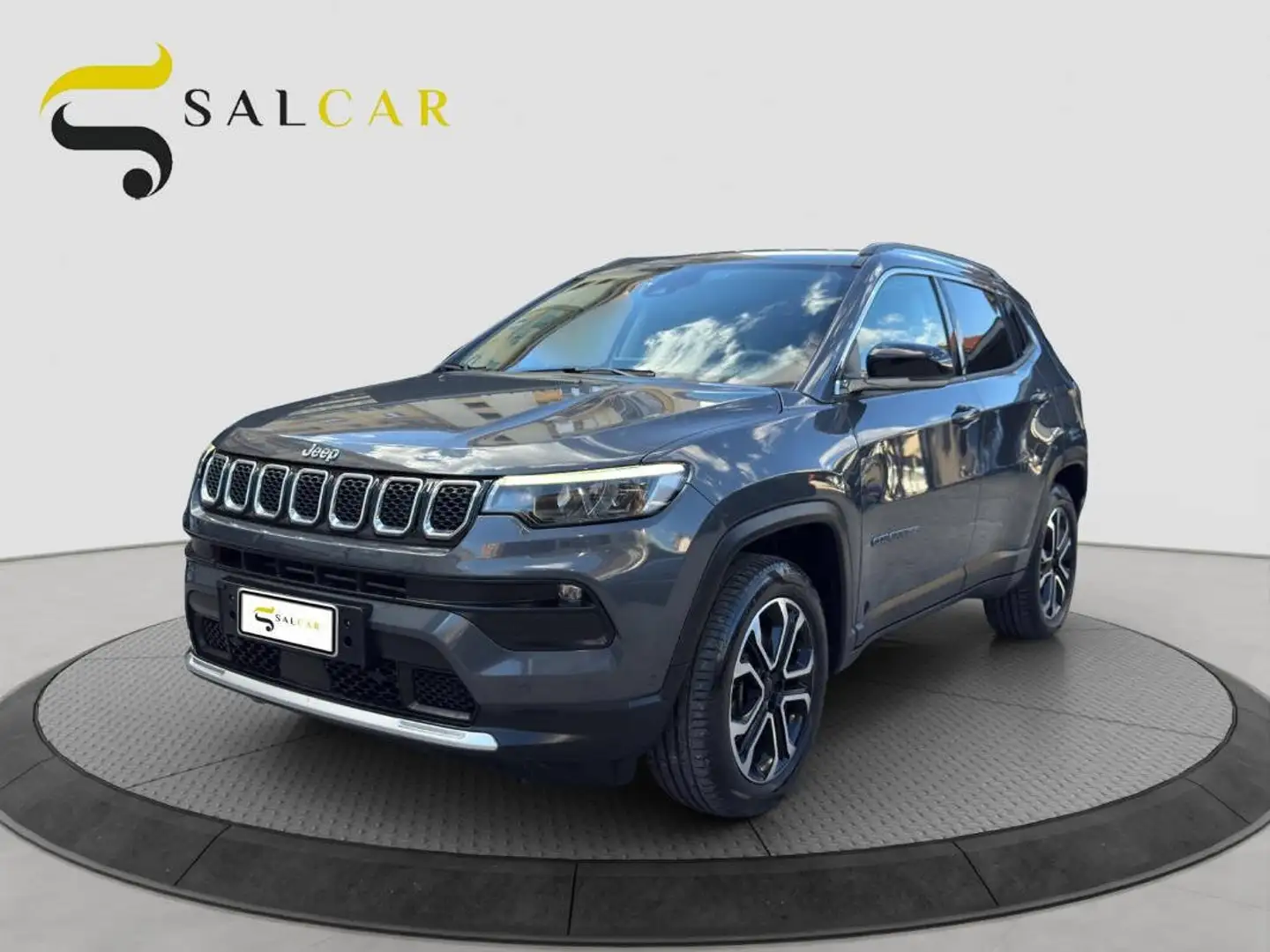 Jeep Compass 1.3 turbo t4 phev Limited 4xe auto 2022 Grigio - 1