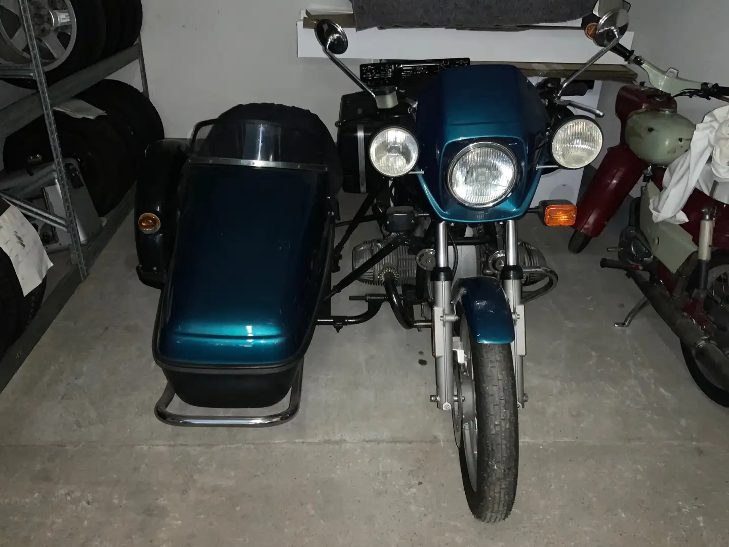 BMW R 65 Seitenwagen Albastru - 1