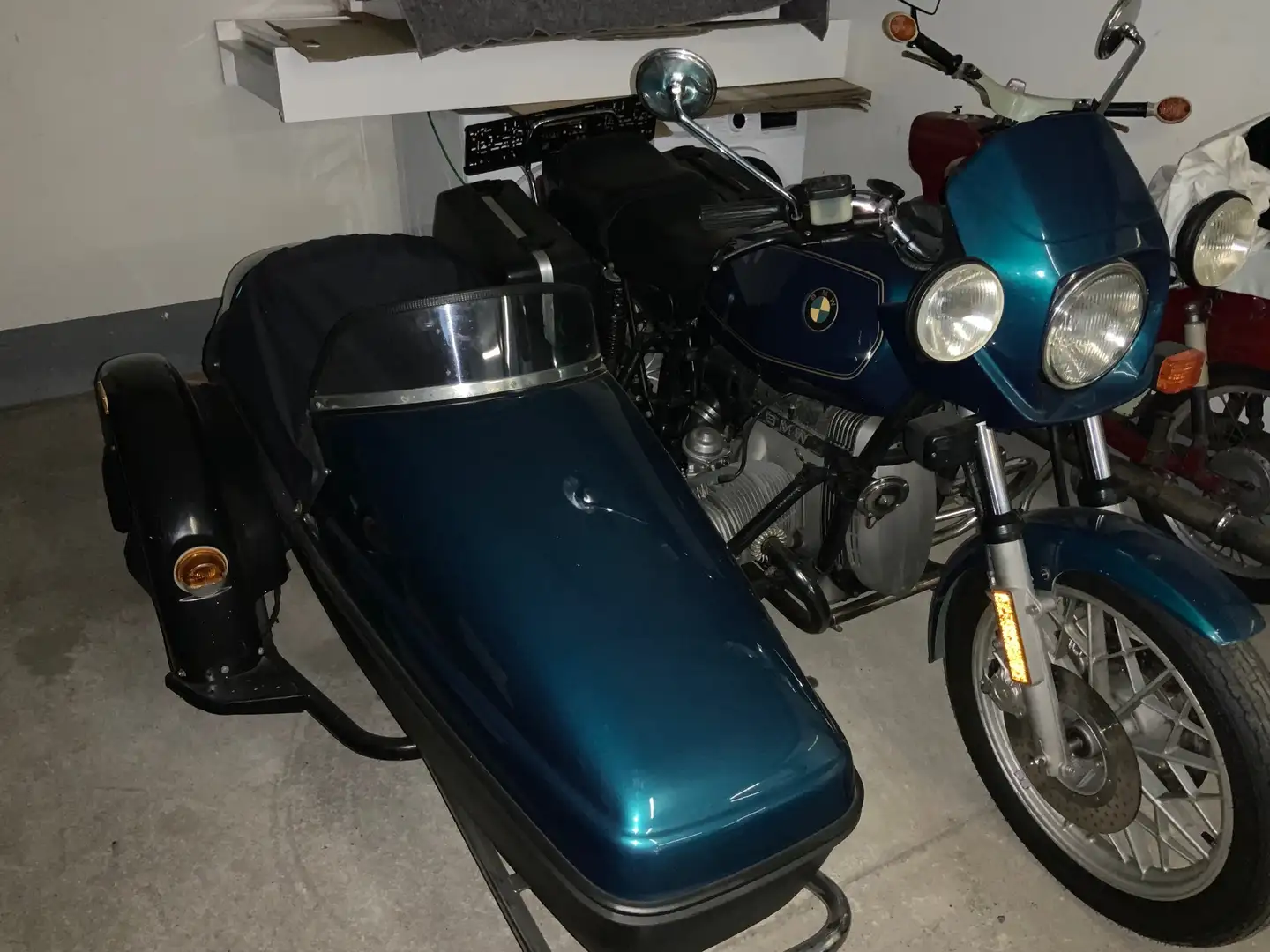 BMW R 65 Seitenwagen Albastru - 2