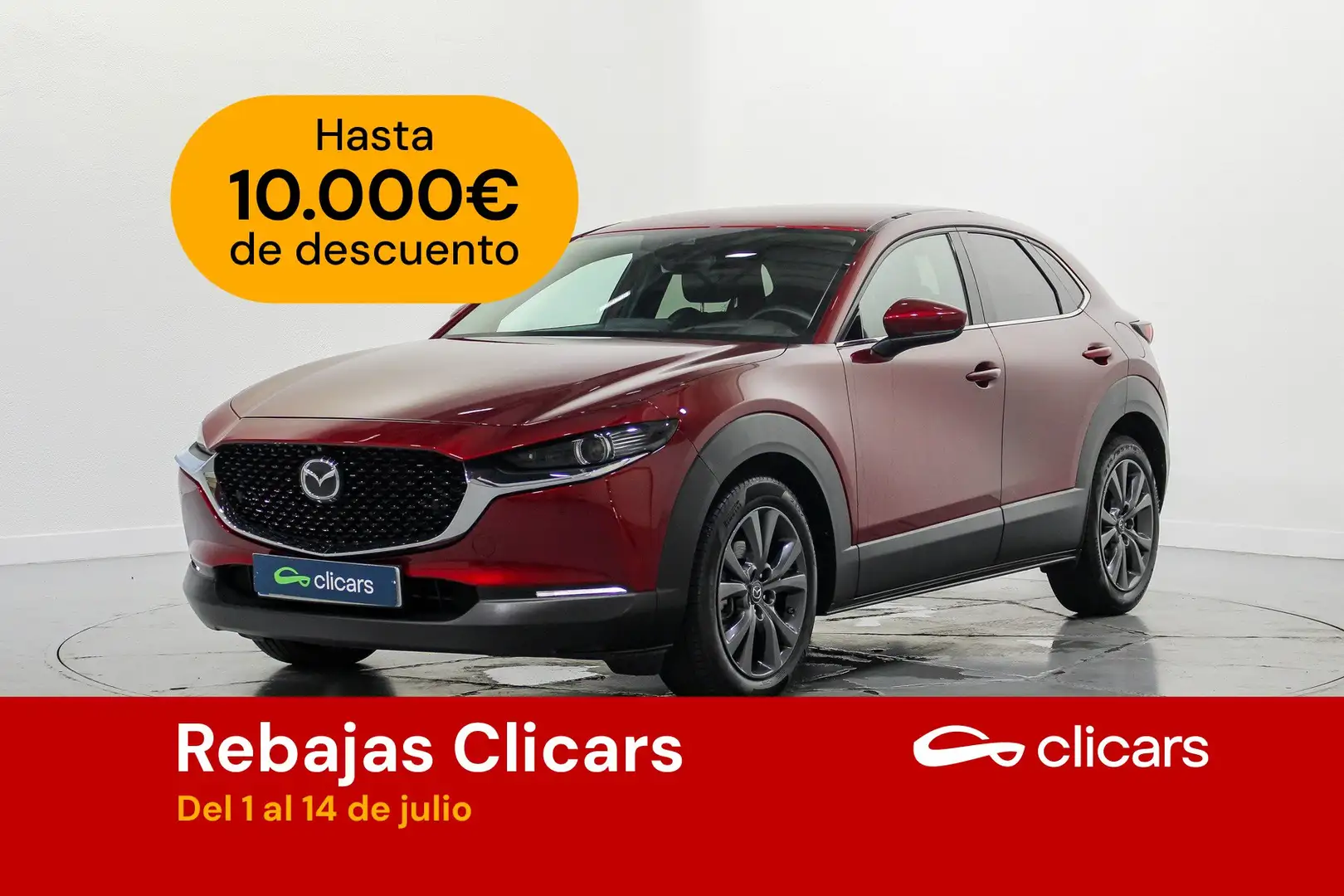 Mazda CX-30 2.0 Skyactiv-X Zenith Black Safety 2WD 137kW Rojo - 1