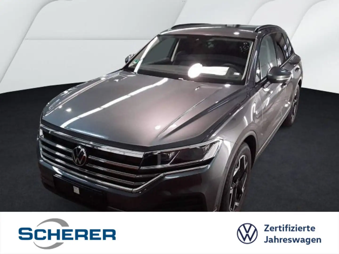 Volkswagen Touareg 3,0 V6 TDI 4M, Navi, Sitzh., Luft, AHK, Grau - 1