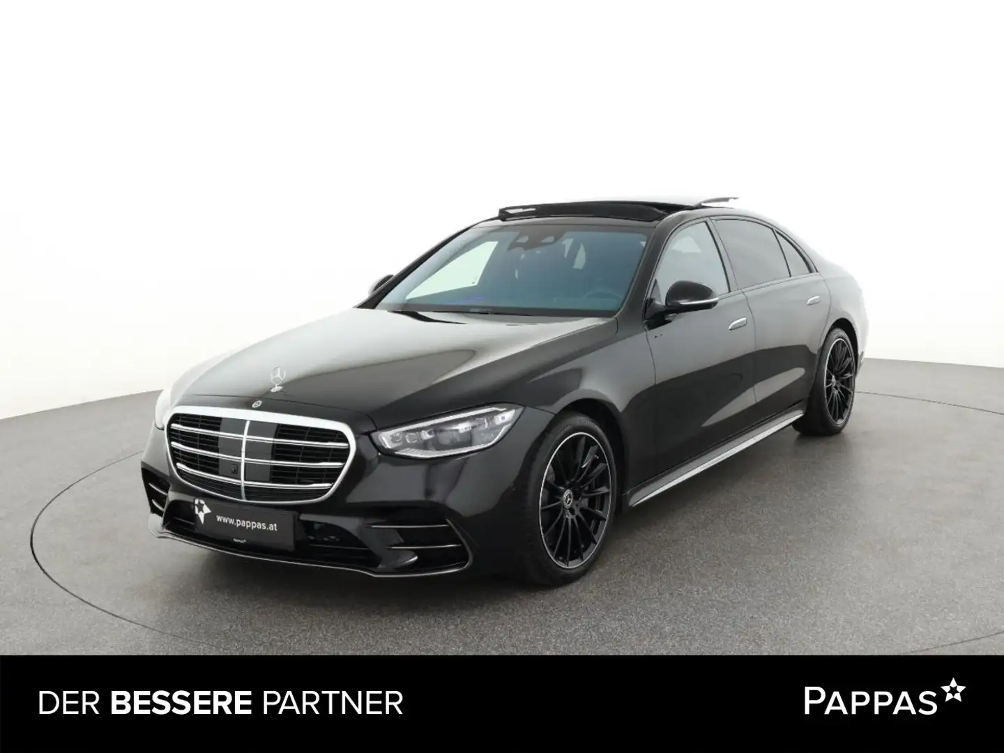 Mercedes-Benz S 450 d 4MATIC Limousine lang Stdhz LED SHZ Schwarz - 1