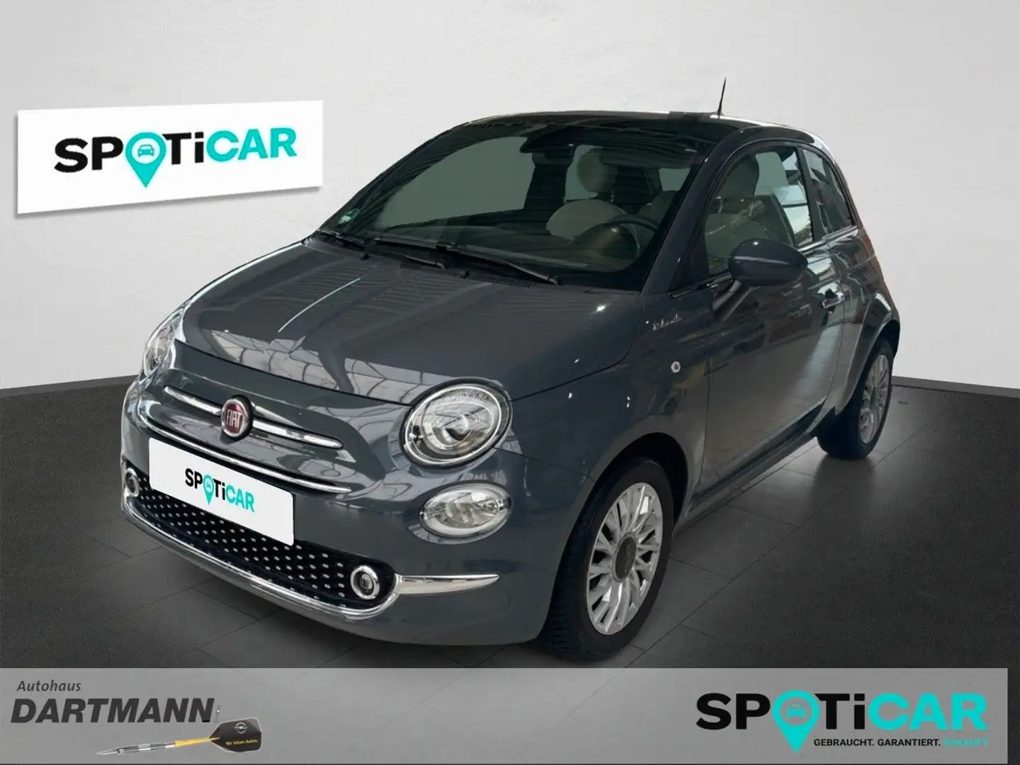Fiat 500 DolceVita Hybrid Navi,Glasdach,Alu... Grau - 1