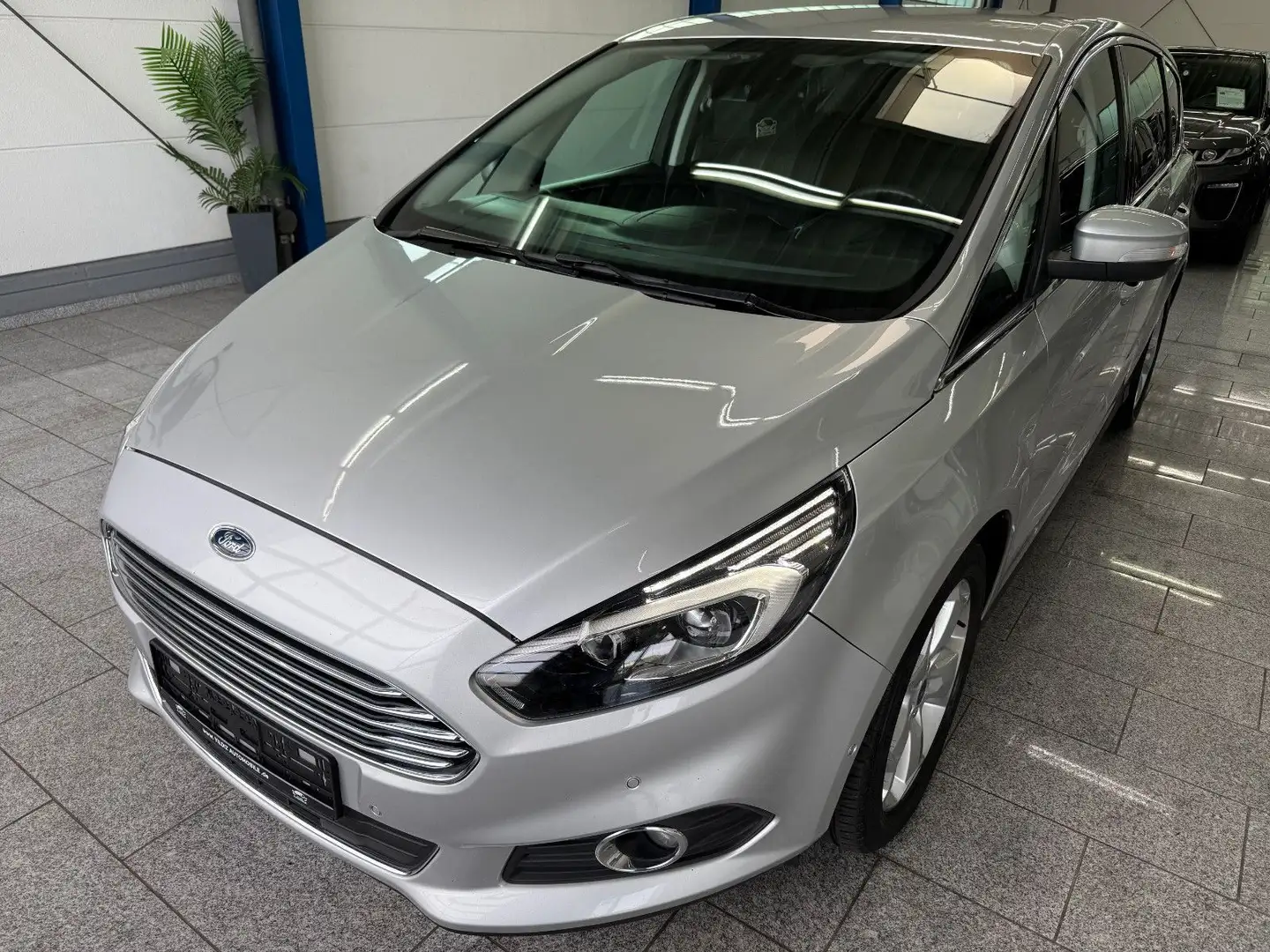 Ford S-Max 2.0 TDCI*7-SITZ*TITAN*LED*NAV*KAMR*TMP*SPU Gris - 2