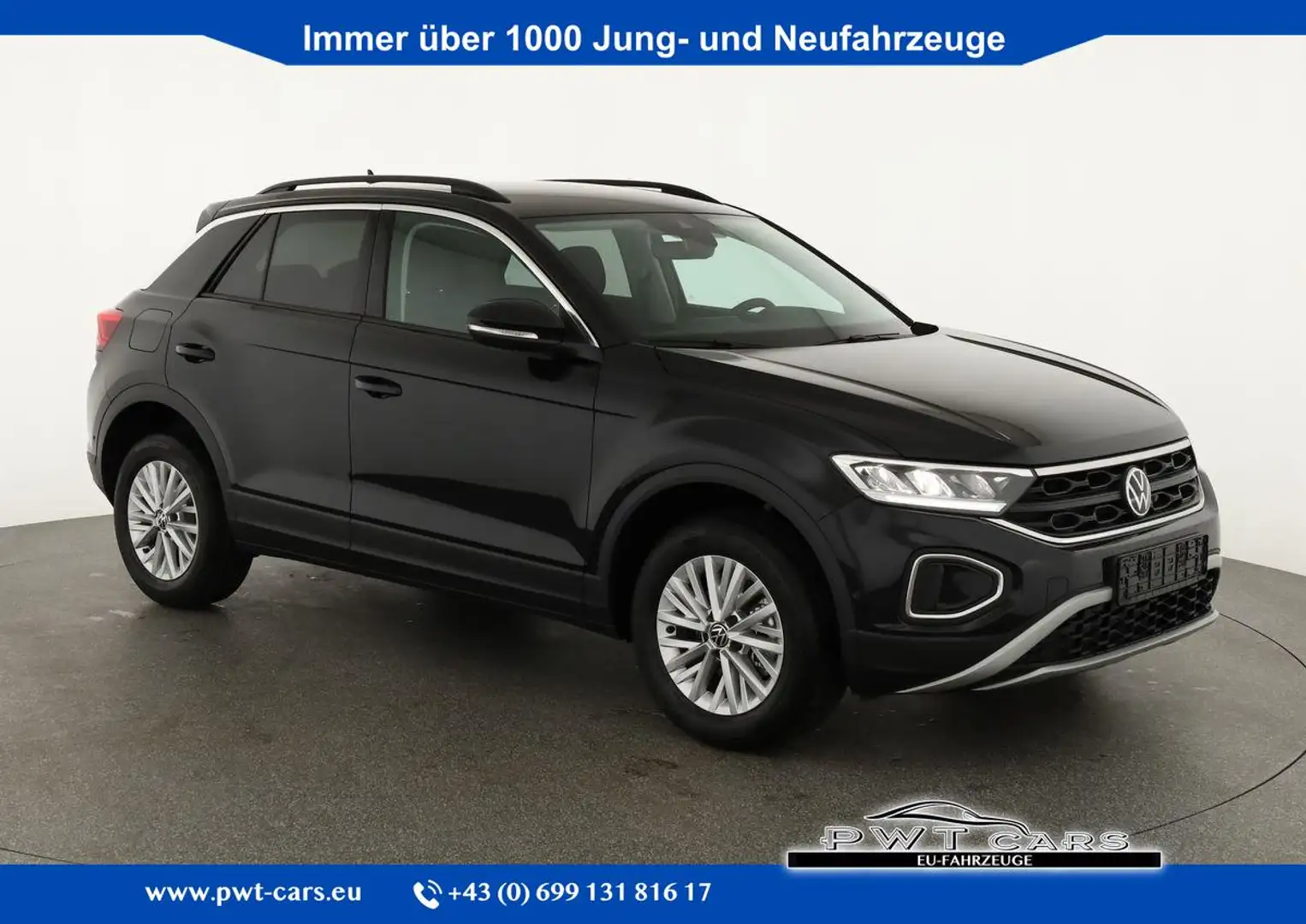 Volkswagen T-Roc Life 1.5 TSI DSG Life, Kamera, Winterpaket, ACC... Negro - 1