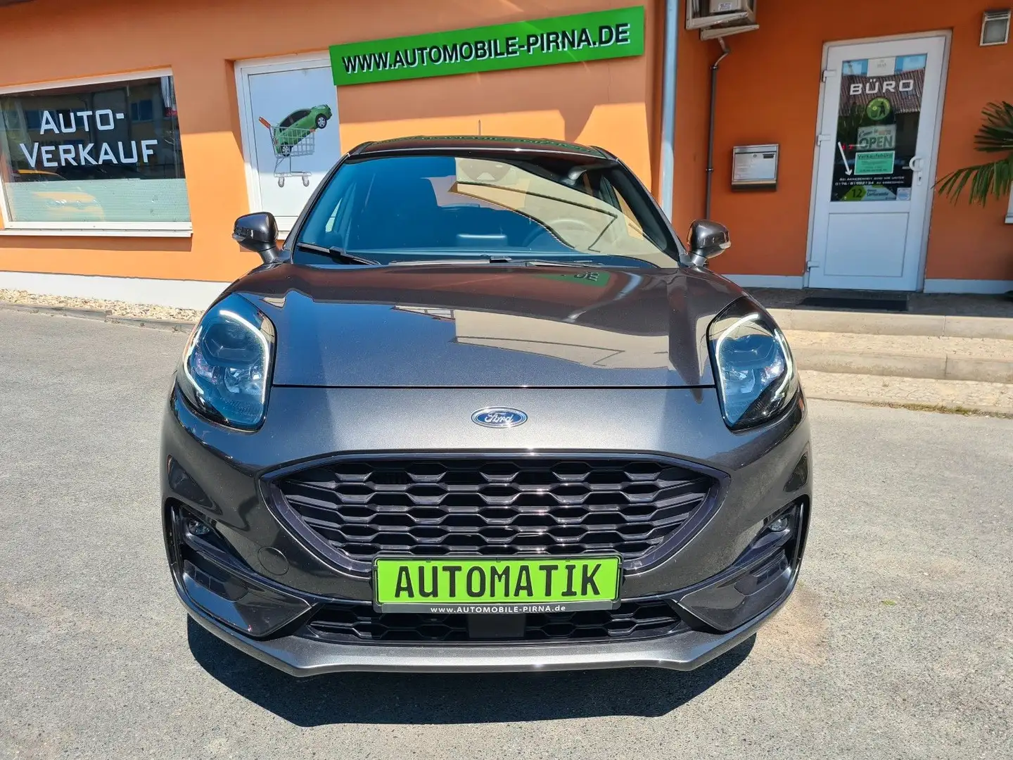Ford Puma EB 125PS ST-Line AUTOMATIK+LED/NAVI/DAB/KEY Gris - 2