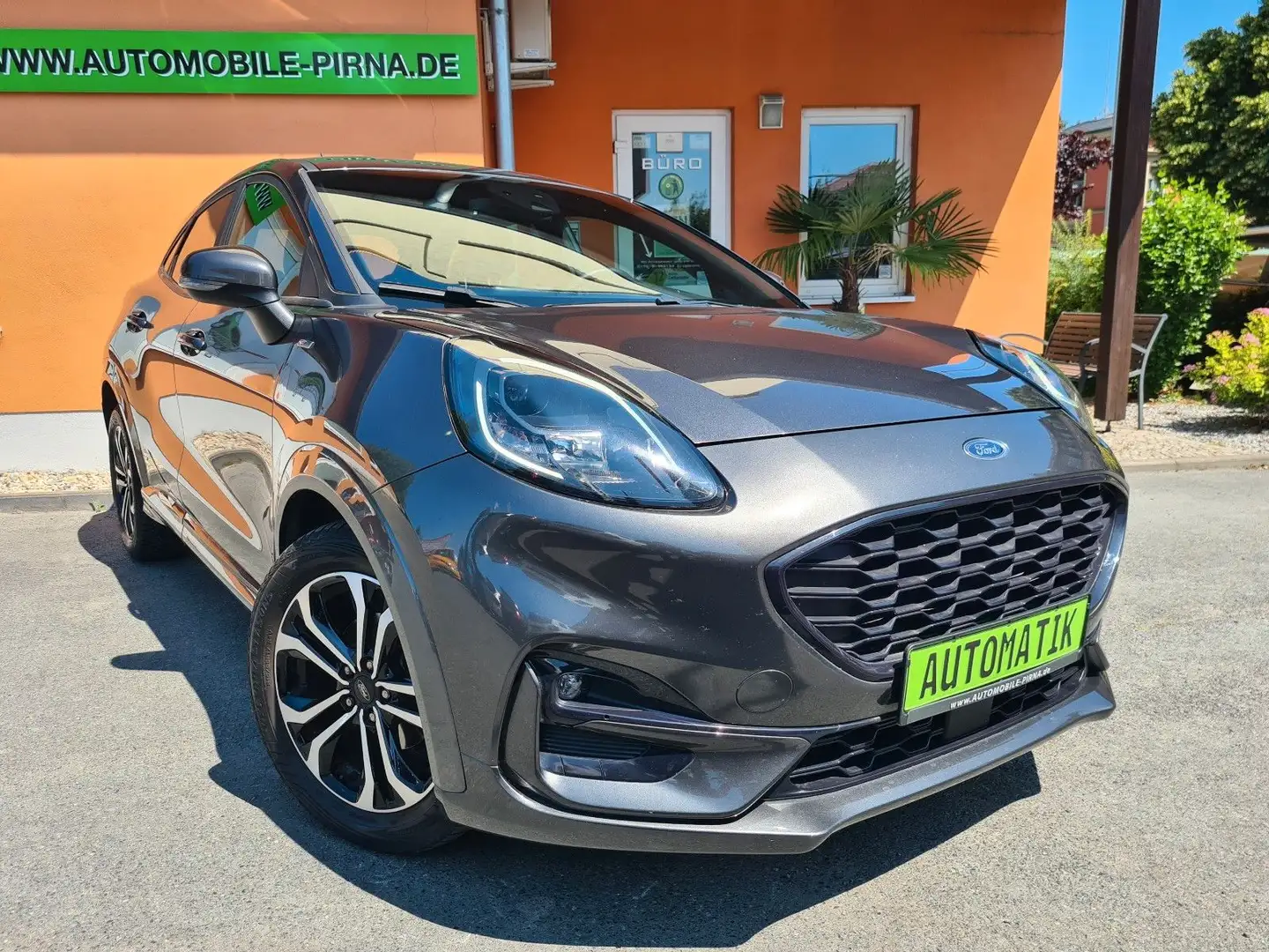 Ford Puma EB 125PS ST-Line AUTOMATIK+LED/NAVI/DAB/KEY Gris - 1