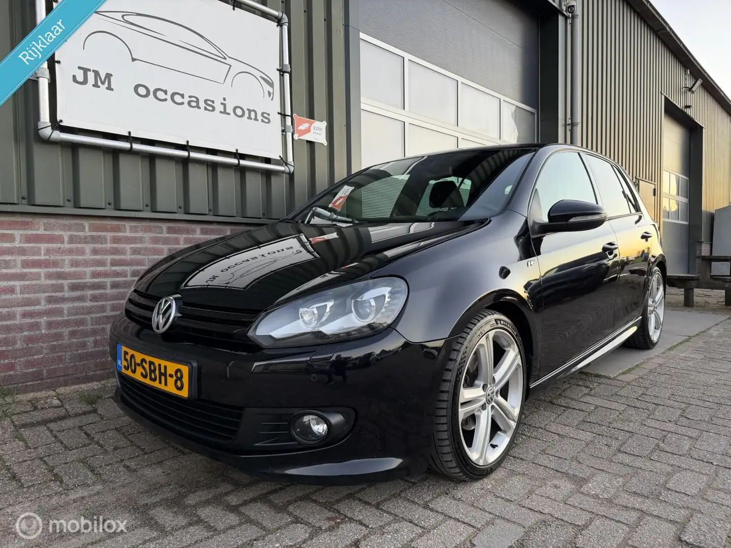 Volkswagen Golf 1.4 TSI DSG R-Line|Clima|Xenon/Led|Navi|Cruise Zwart - 2