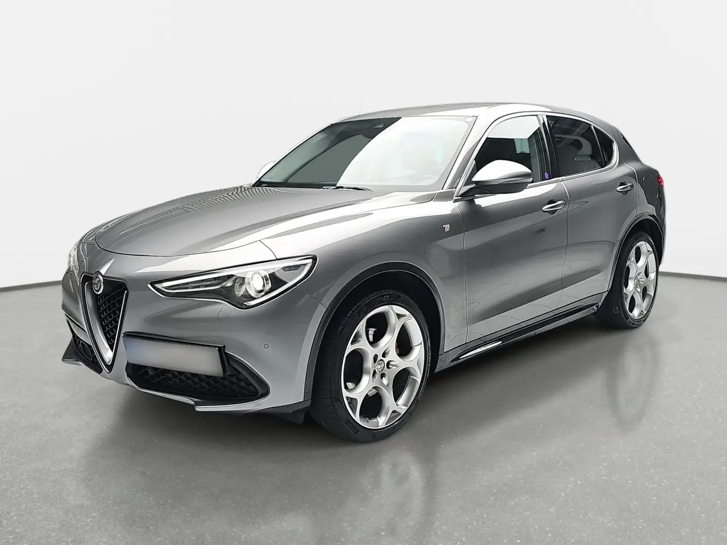 Alfa Romeo Stelvio STELVIO 2.0 TURBO 16V Q4 LUSSO TI AUTO. NAVI LEDER Gri - 2