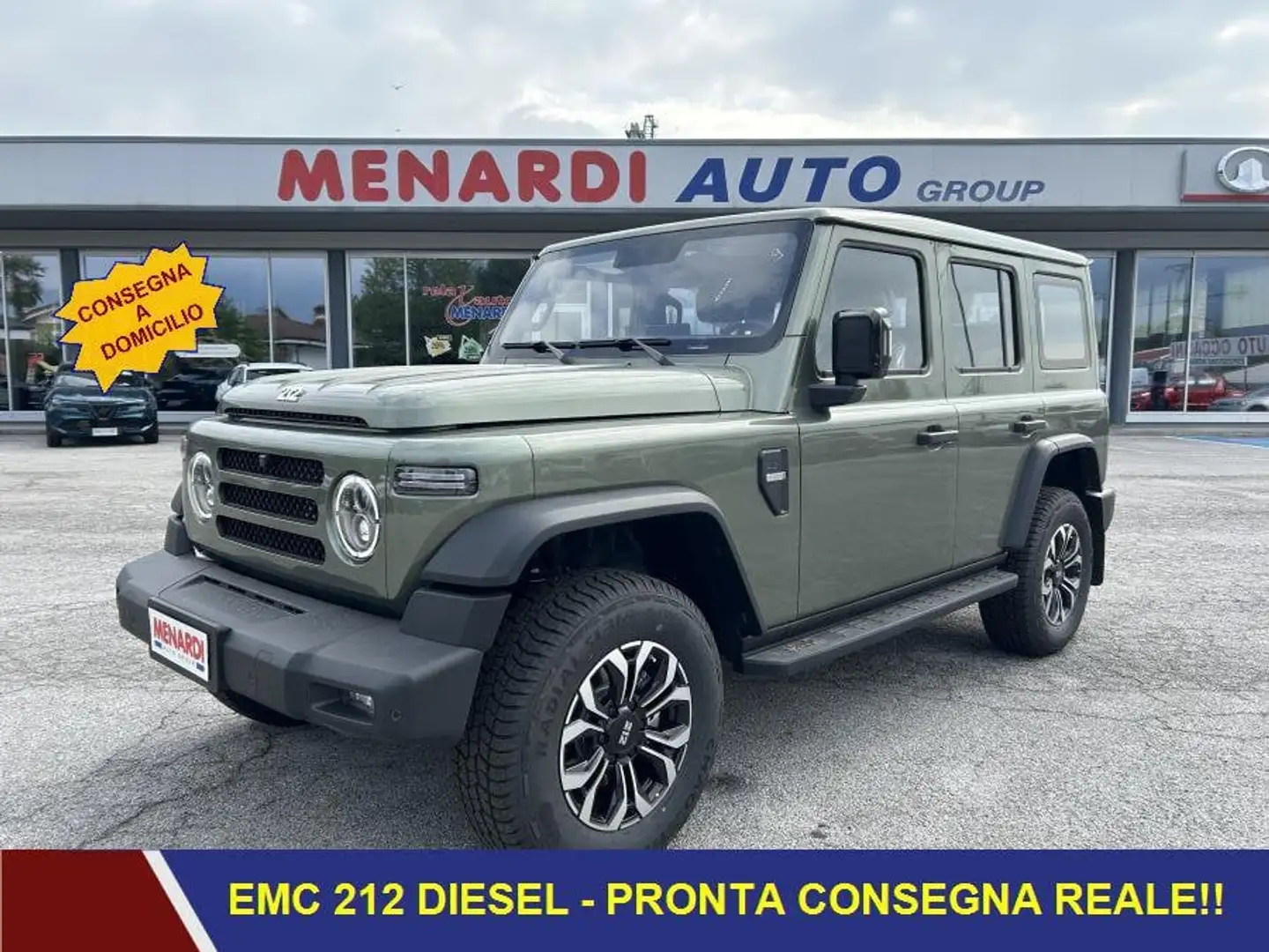 EMC 212 Diesel 2.0 TDI 8AT BLOCCO ANTERIORE + POSTERIORE Grün - 1