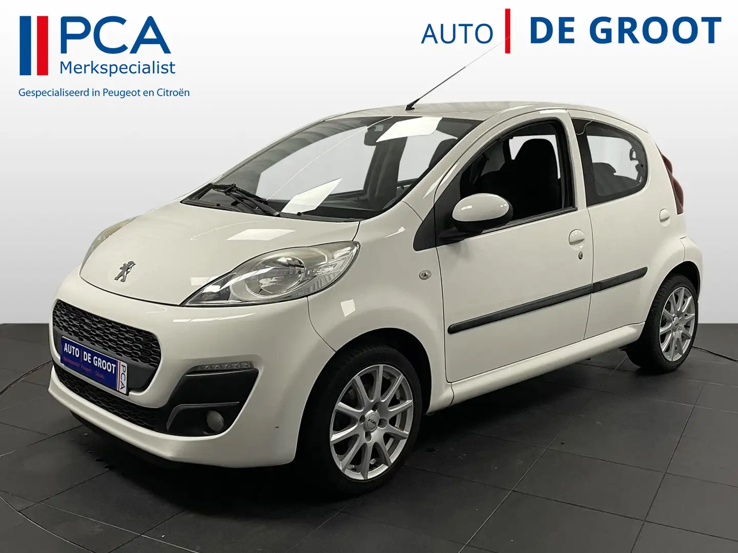 Peugeot 107 ACTIVE 5Drs 68pk Airco | Bluetooth | LED Blanc - 1