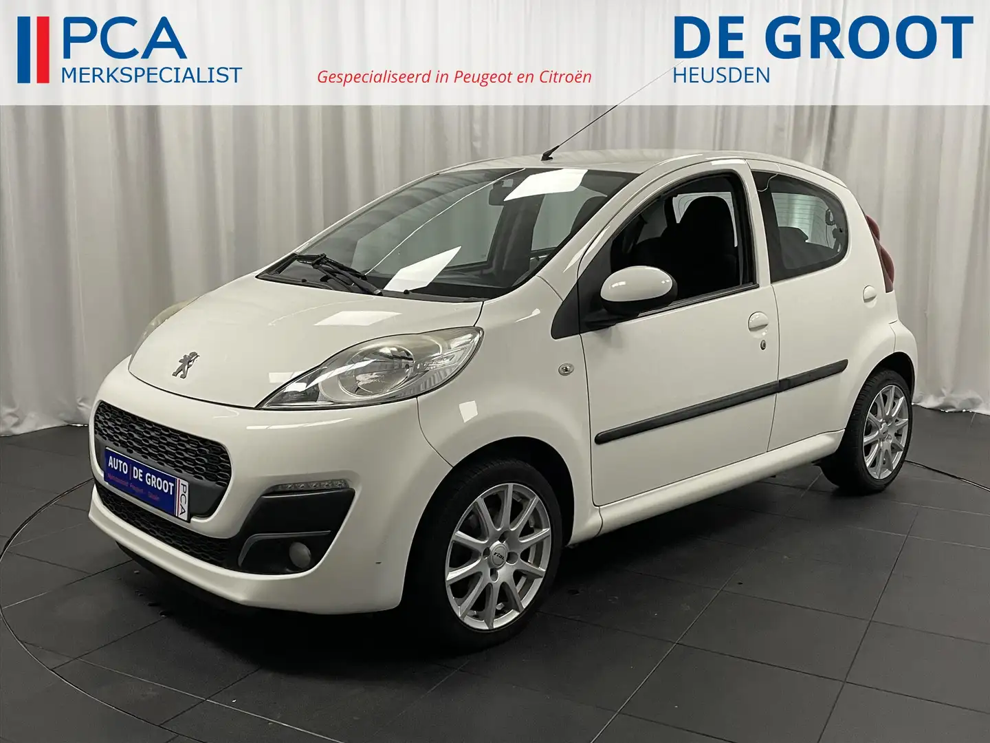 Peugeot 107 ACTIVE 5Drs 68pk Airco | Bluetooth | LED Wit - 1