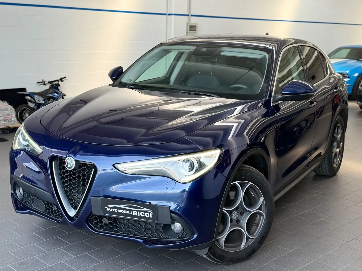 Alfa Romeo Stelvio 2.2 Turbodiesel 210 CV AT8 Q4 Super Blu/Azzurro - 1