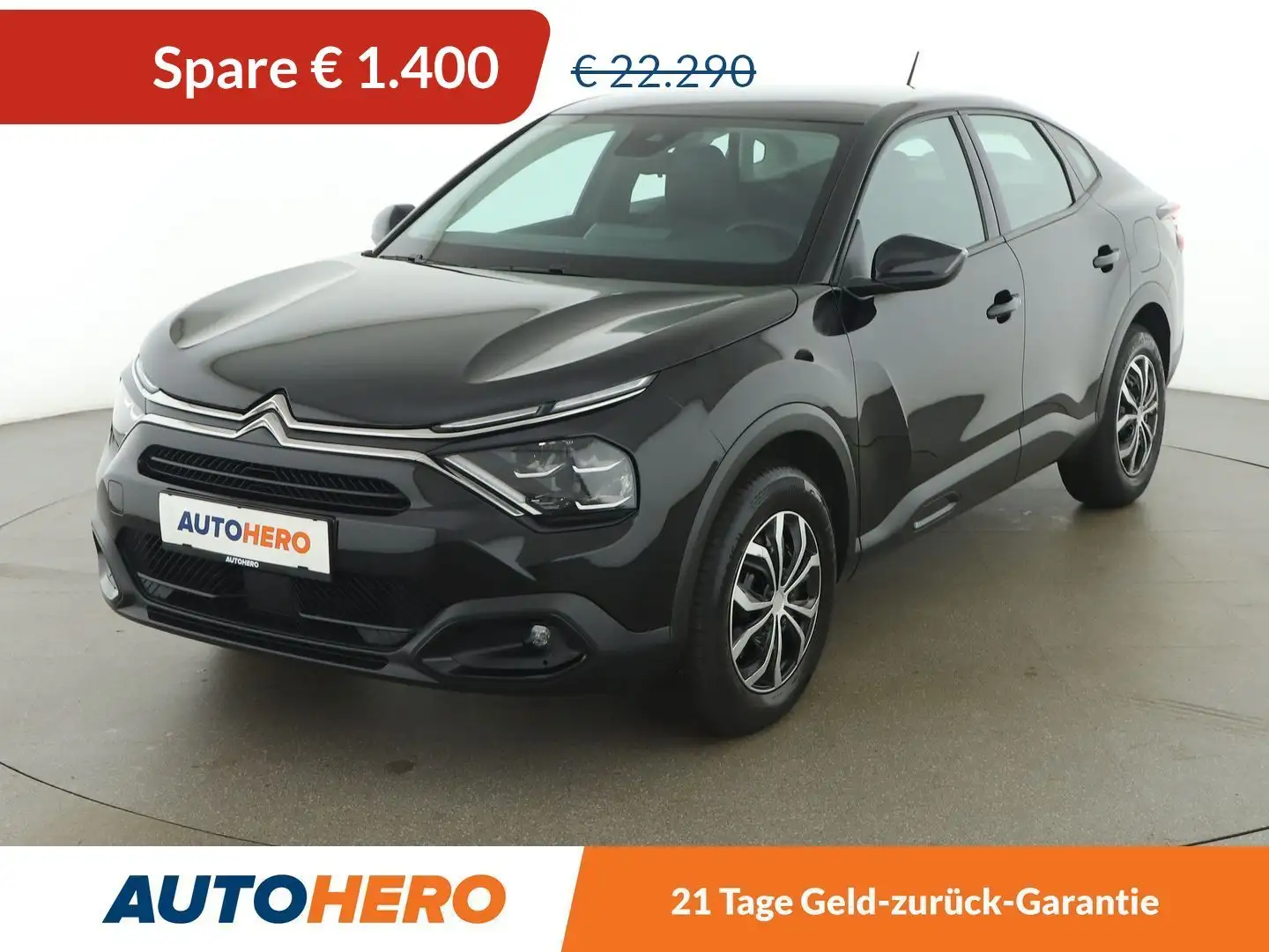 Citroen C4 X 1.2 PureTech Plus Aut. *LED*SPUR*CAM*SHZ* Schwarz - 1