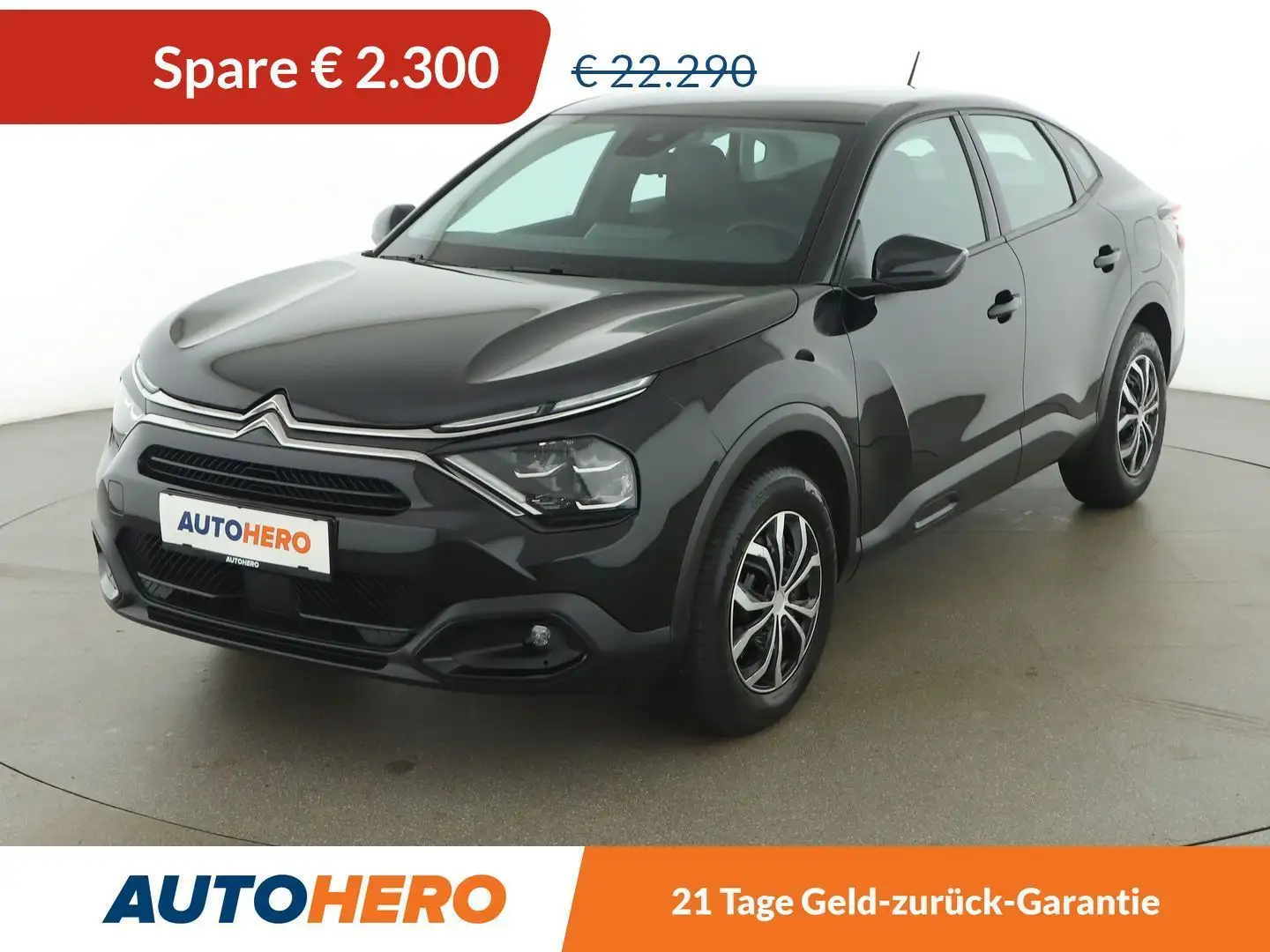 Citroen C4 X 1.2 PureTech Plus Aut. *LED*SPUR*CAM*SHZ* Schwarz - 1