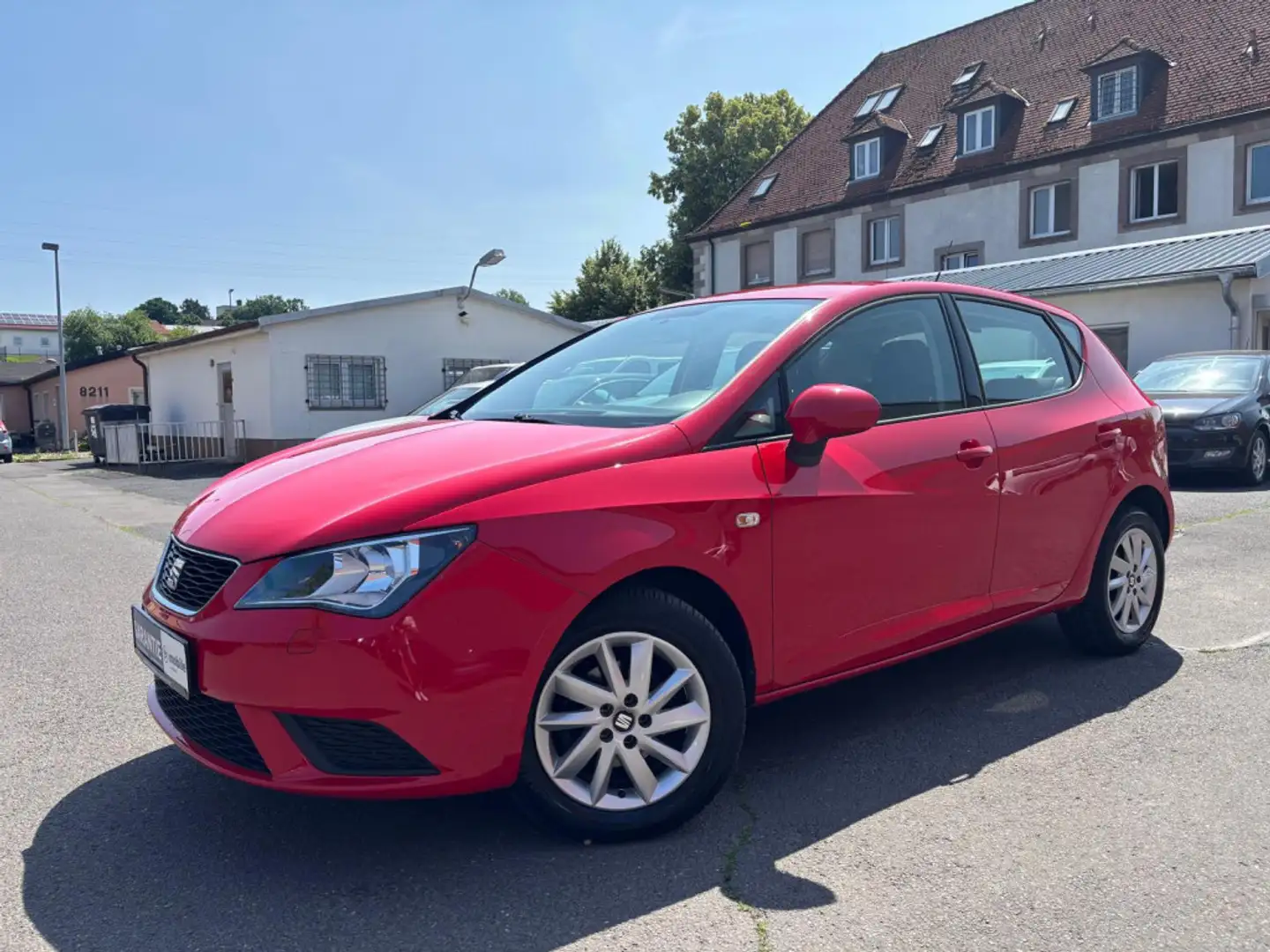 SEAT Ibiza 1.2 TSI Style-KLIMA-SHZ-1.HAND-BC-ALUS-FZV Rot - 1
