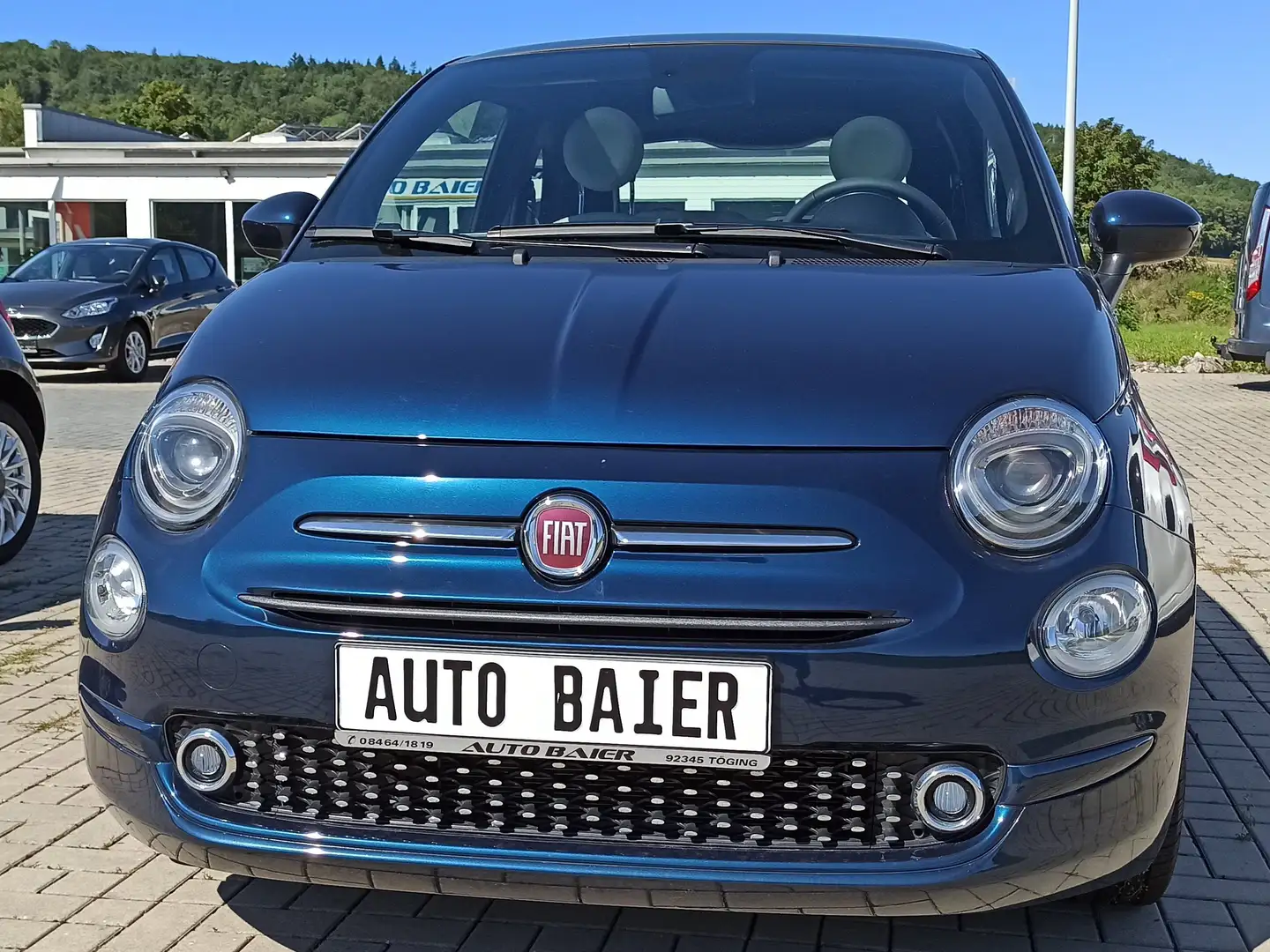 Fiat 500 1.0 GSE Hybrid Dolcevita , Panoramadach Blu/Azzurro - 2