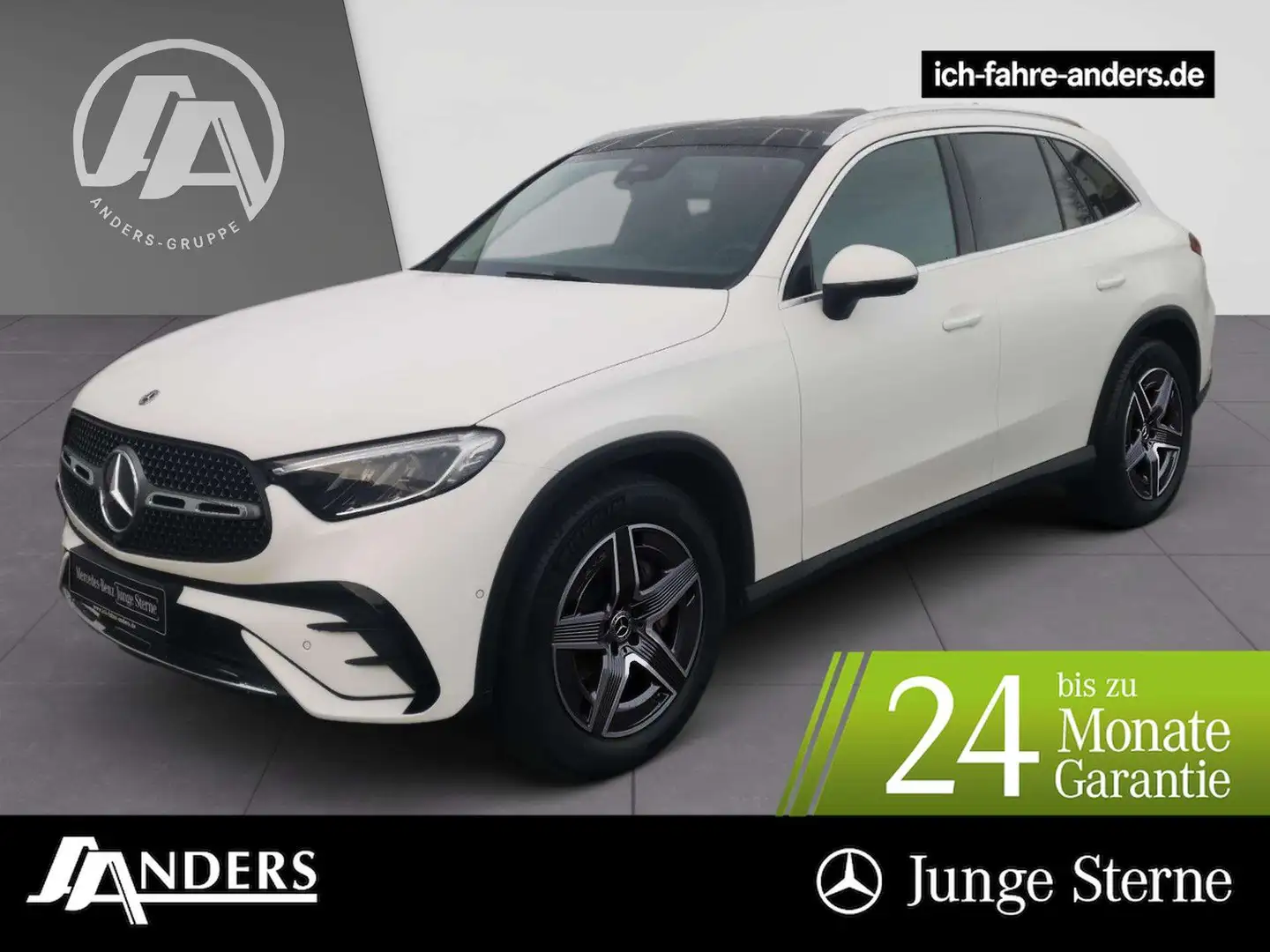 Mercedes-Benz GLC 220 d 4M AMG AdvPLus+Pano+AHK+SOUND+360+LED Weiß - 1
