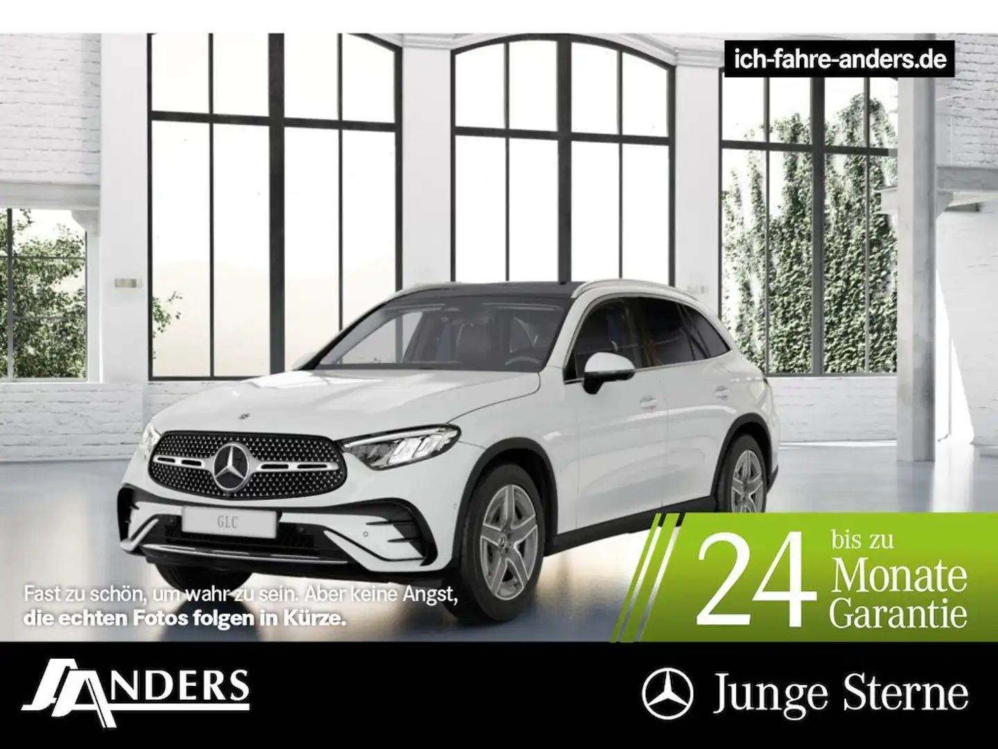 Mercedes-Benz GLC 220 d 4M AMG AdvPLus+Pano+AHK+SOUND+360+LED Weiß - 1