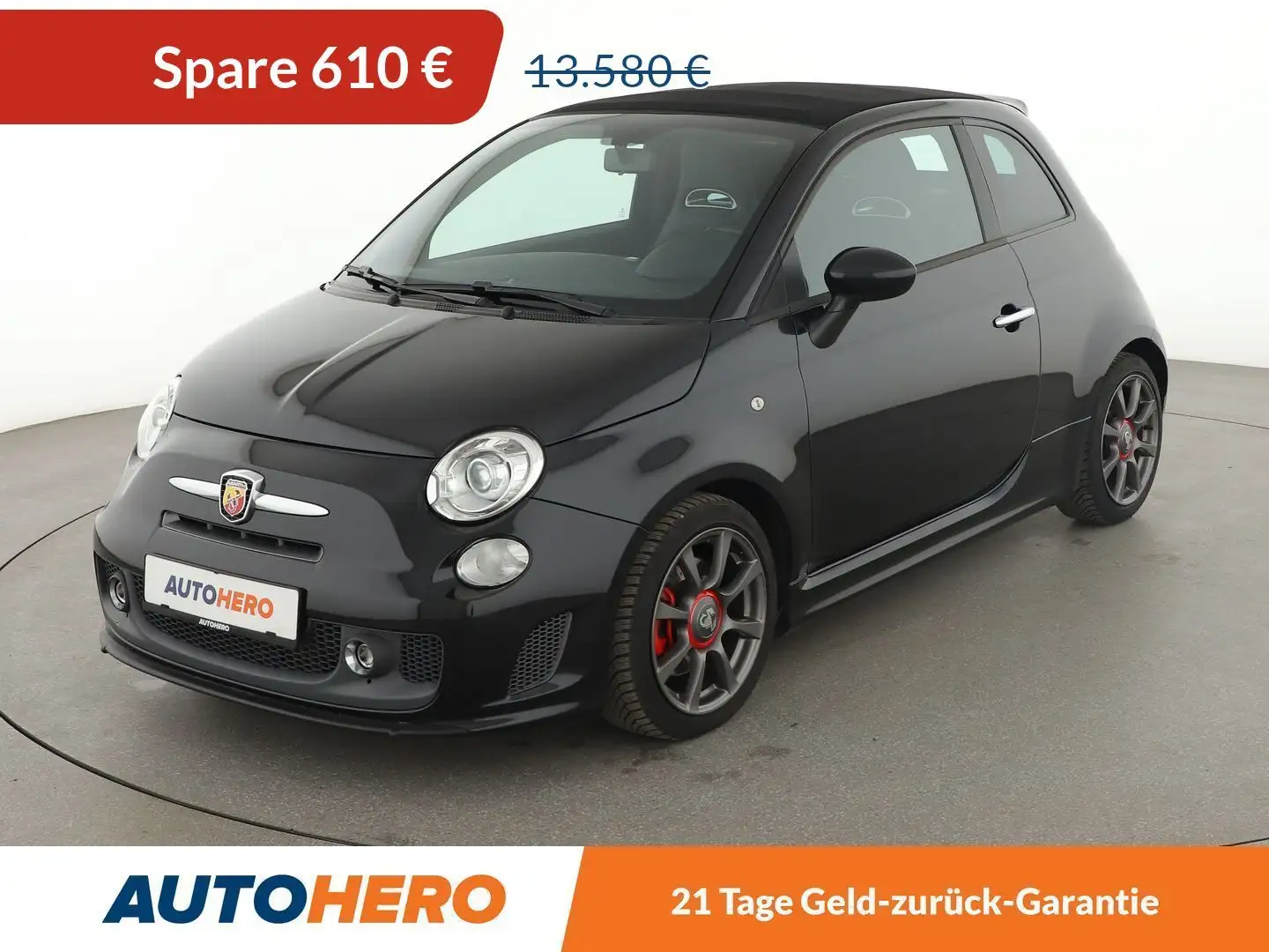 Abarth 595C 1.4 Turismo *BiXENON*PDC*KLIMA*ALU*GARANTIE* Schwarz - 1