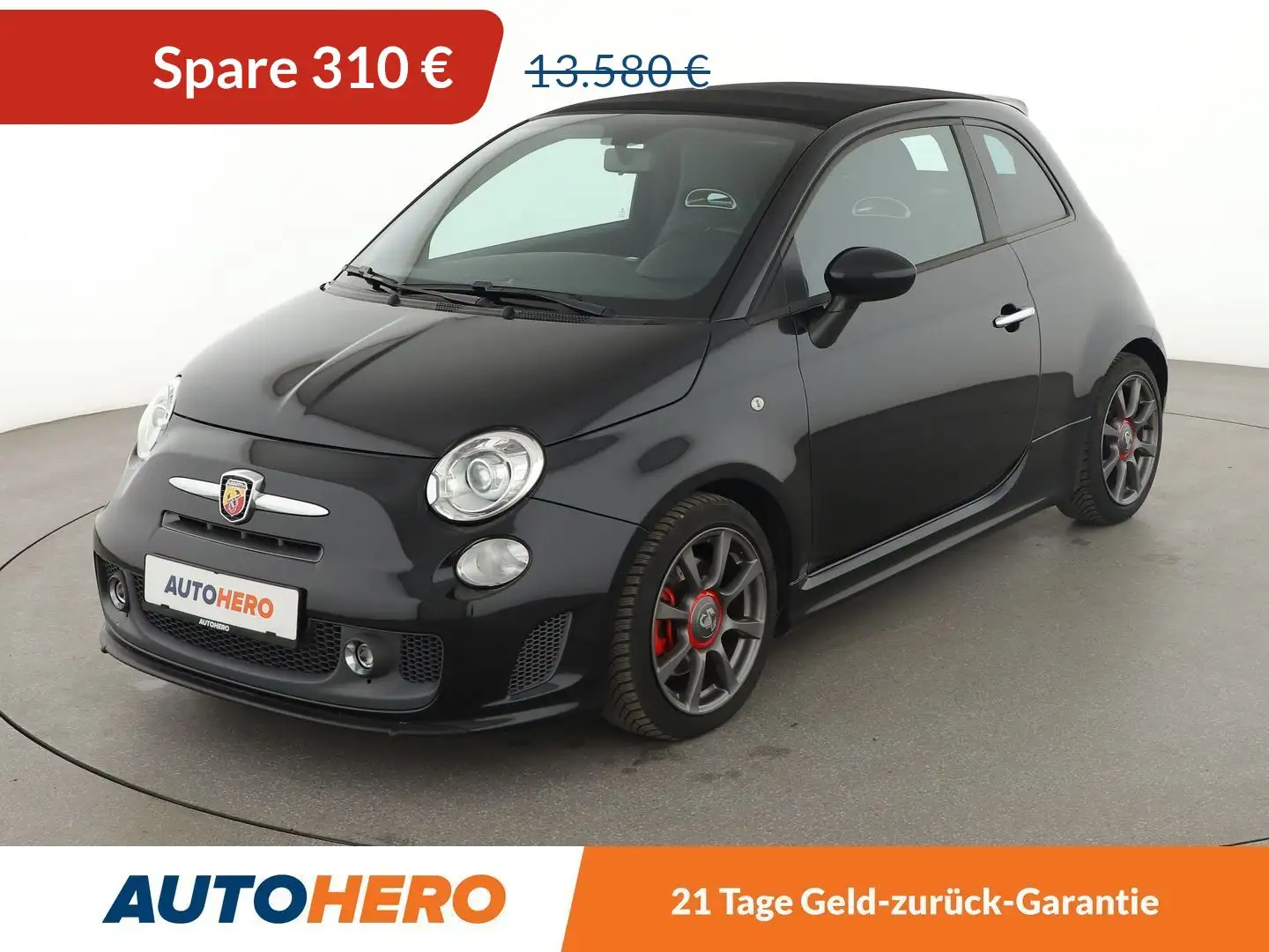 Abarth 595C 1.4 Turismo *BiXENON*PDC*KLIMA*ALU*GARANTIE* Negru - 1