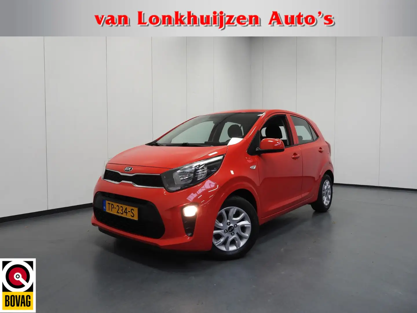 Kia Picanto 1.0 CVVT ComfortPlusLine Navigator NAVI/CAMERA/AIR Rot - 1