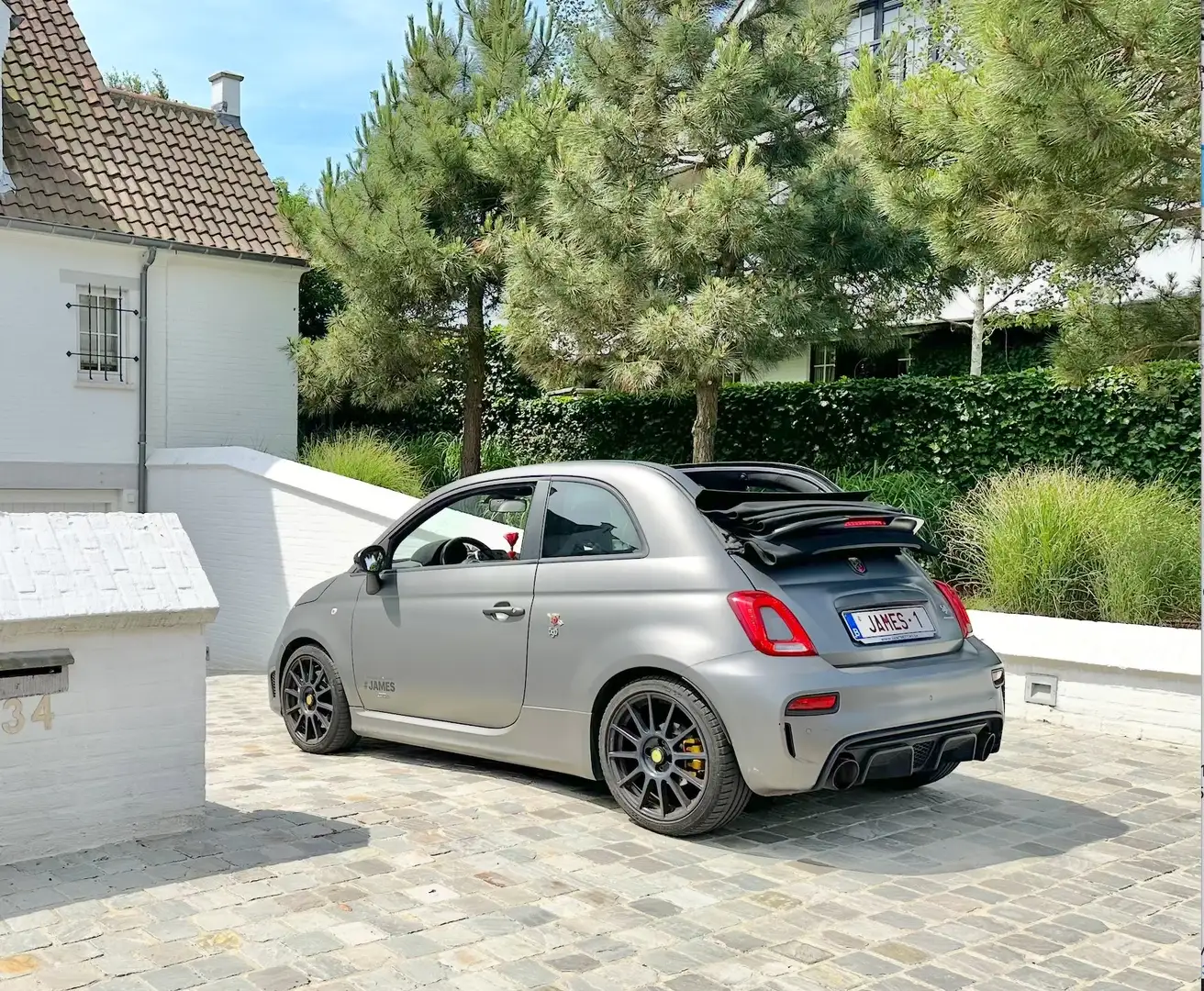 Abarth 595C Esseesse 180pk Akrapovic Xenon Carbon bucket seats Szürke - 1