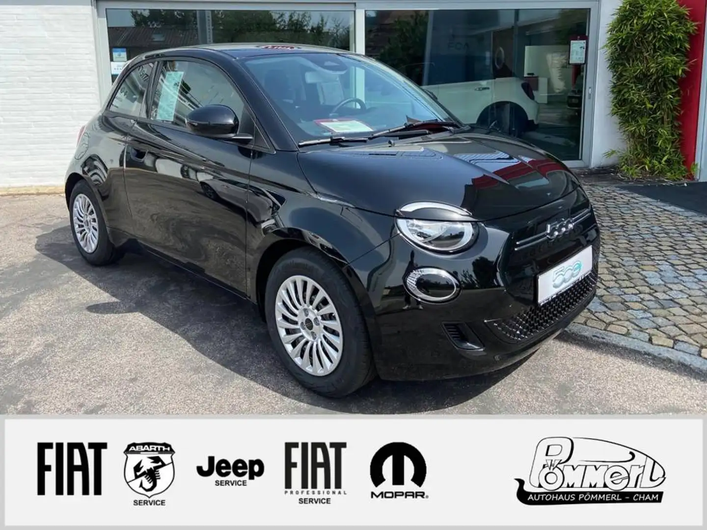 Fiat 500e Action Zwart - 1