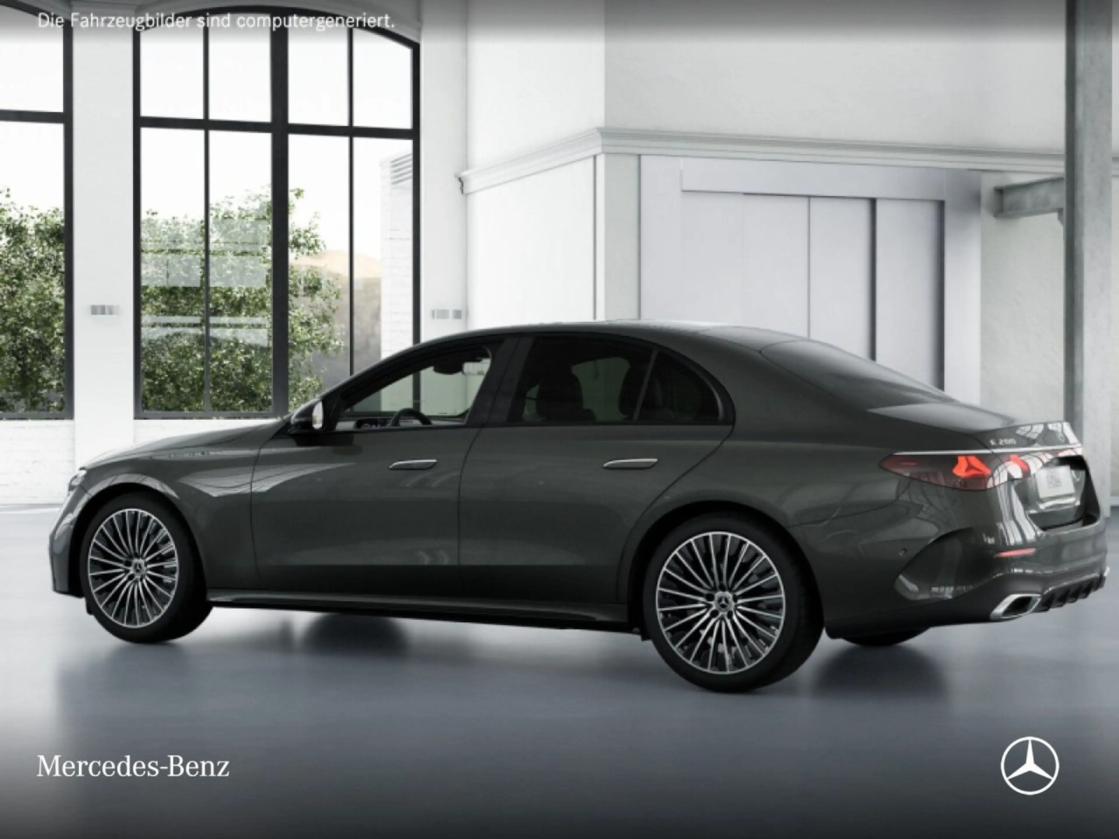 Mercedes-Benz E 200 AMG Fahrass 360° Pano Burmester Distr. Night — photo 14