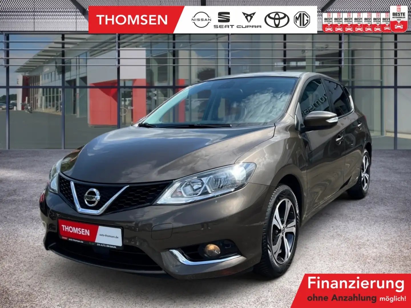 Nissan Pulsar 1.2 DIG-T Acenta Navi AUT SpurH Kam. SHZ Braun - 1