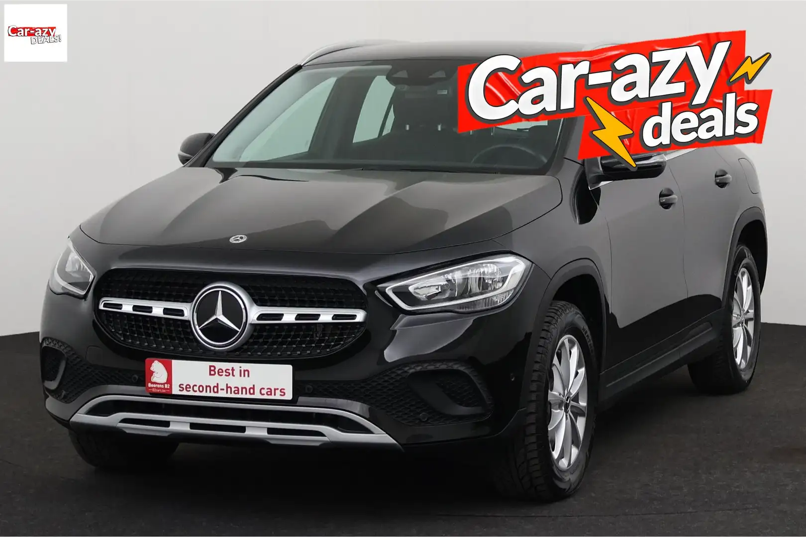 Mercedes-Benz GLA 250 e iA PHEV + GPS + LEDER + PDC + CRUISE + ALU 17 + Zwart - 1