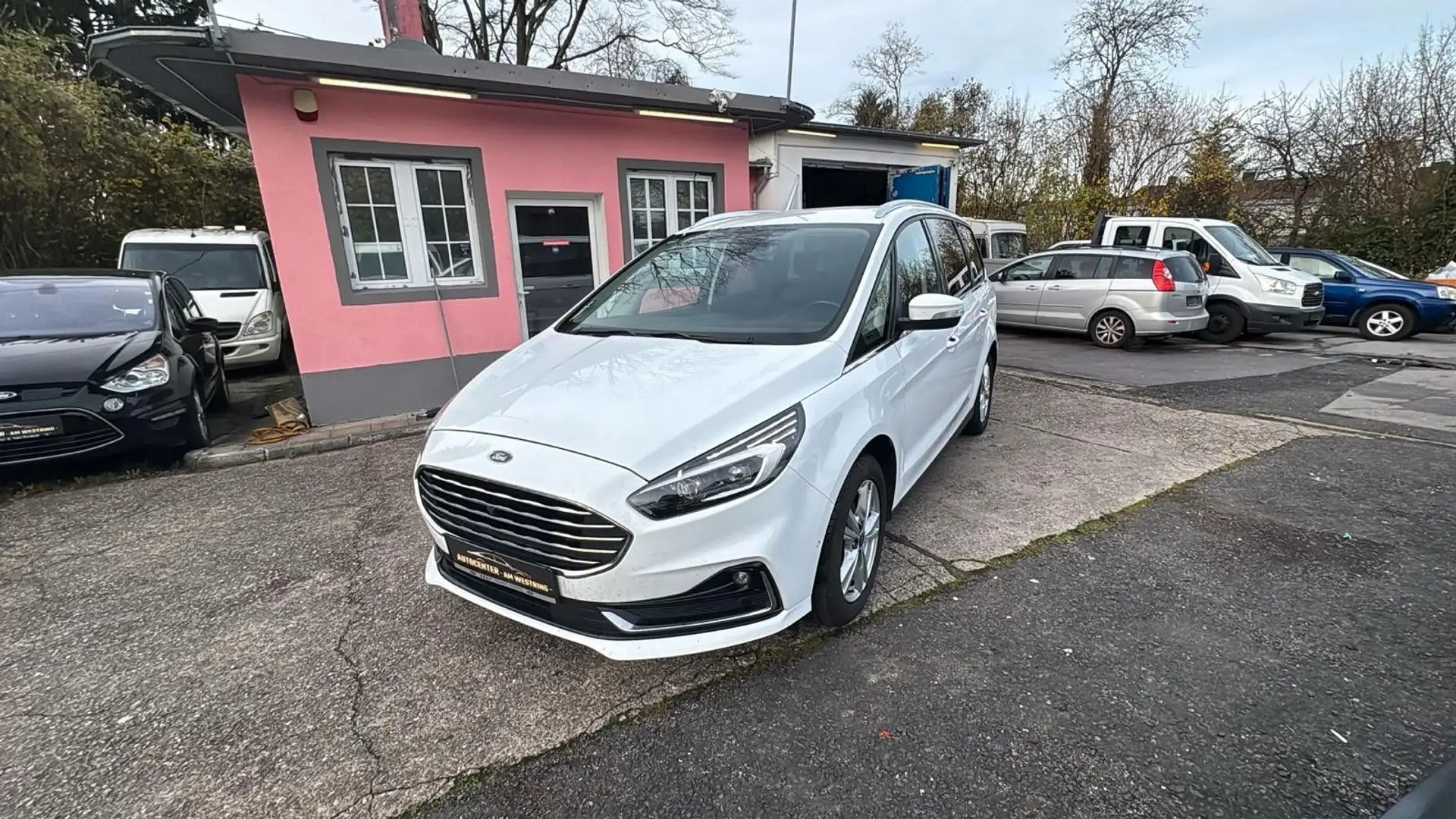 Ford Galaxy Titanium AWD Blanc - 1