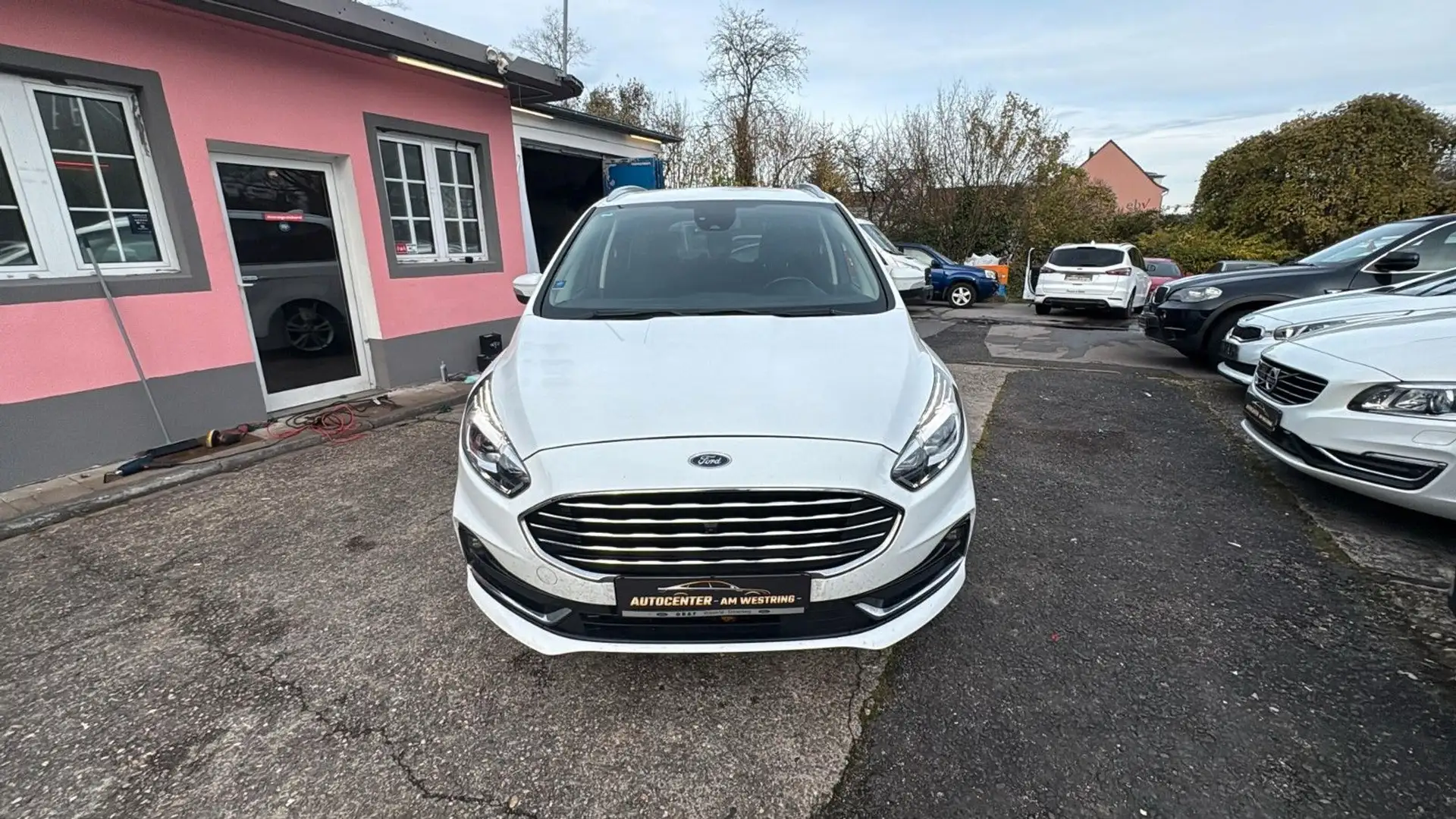 Ford Galaxy Titanium AWD Blanc - 2