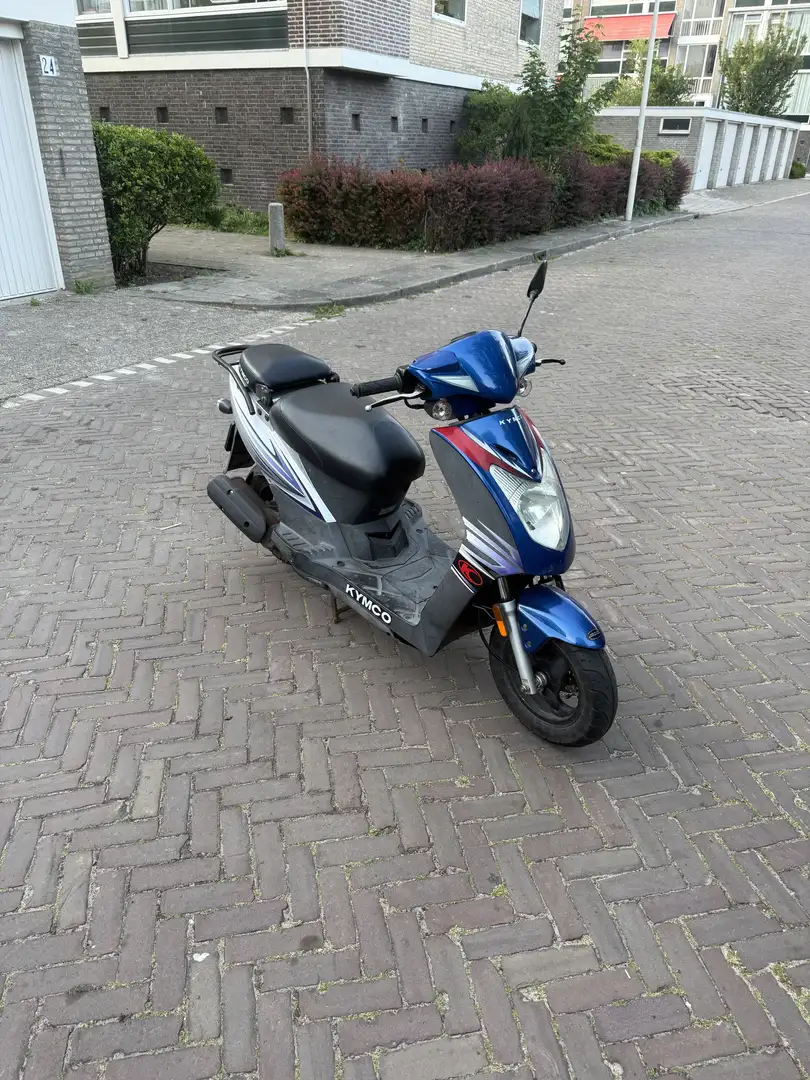 Kymco Agility 50 kymco agility 50 2011 blauw kenteken 1e eigenaar - 2