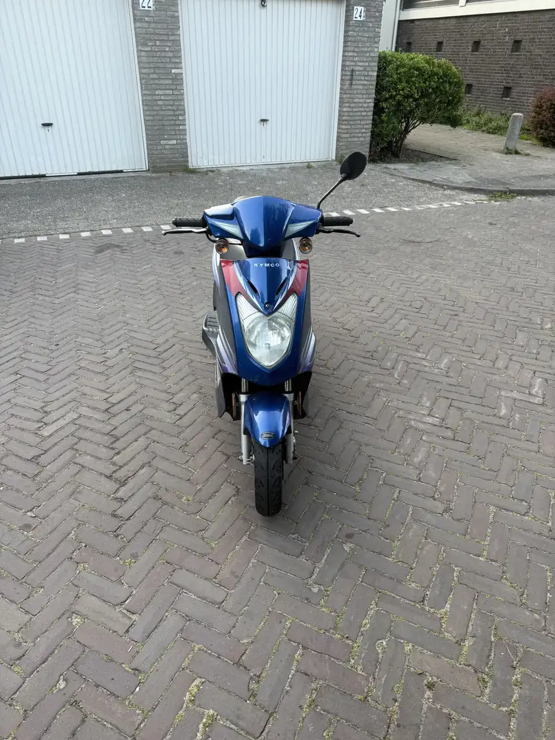 Kymco Agility 50 kymco agility 50 2011 blauw kenteken 1e eigenaar - 1