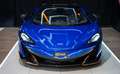 McLaren 600LT Spider V8 MSO 600ch | Immat France BLEU BURTON Pack Carbone 3 Lift À partir de 2150-mois Blau - thumbnail 7