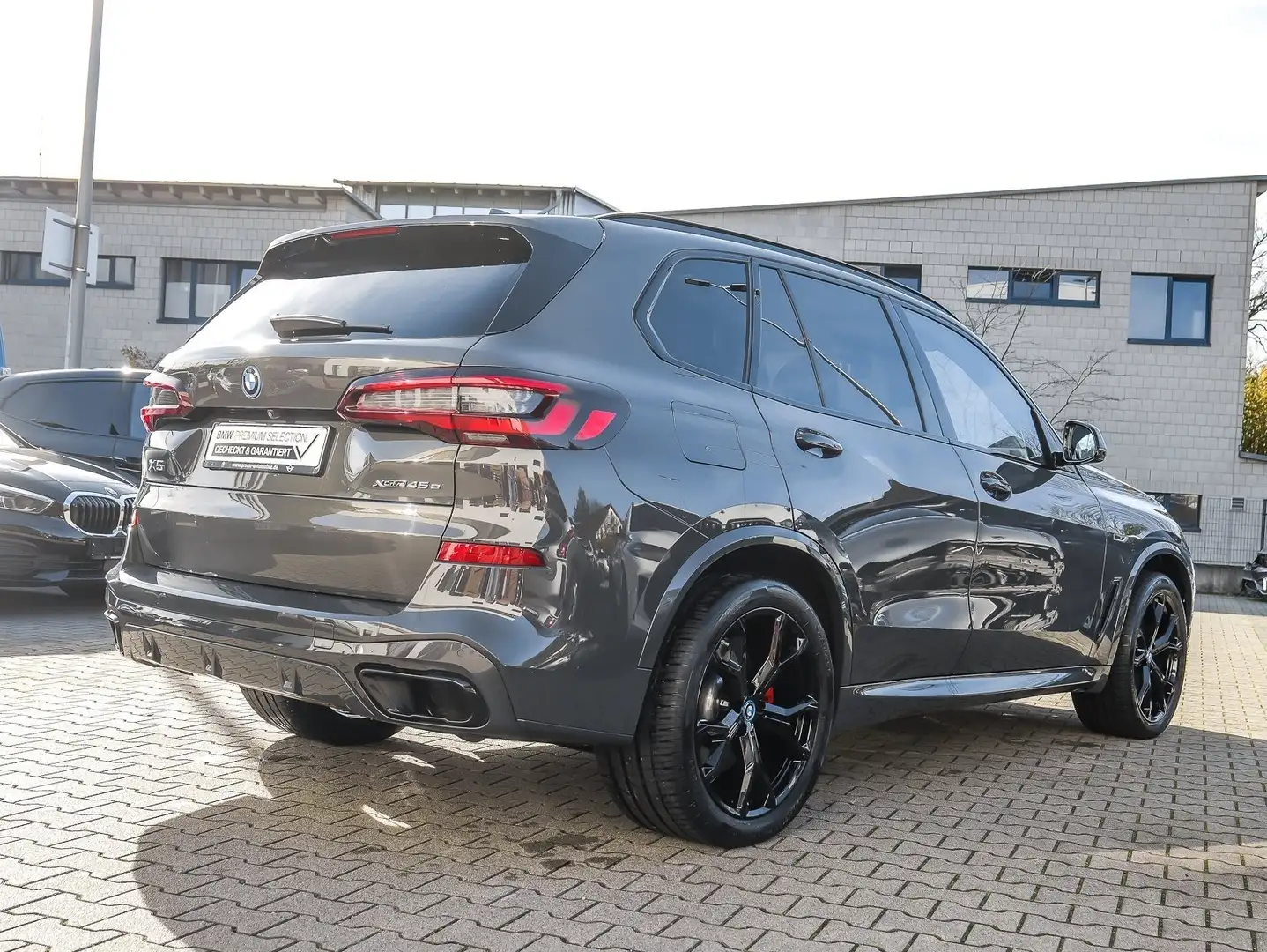 BMW X5 xDrive45e M Sport PANO AHK RFK NAVI Standh. Gris - 2